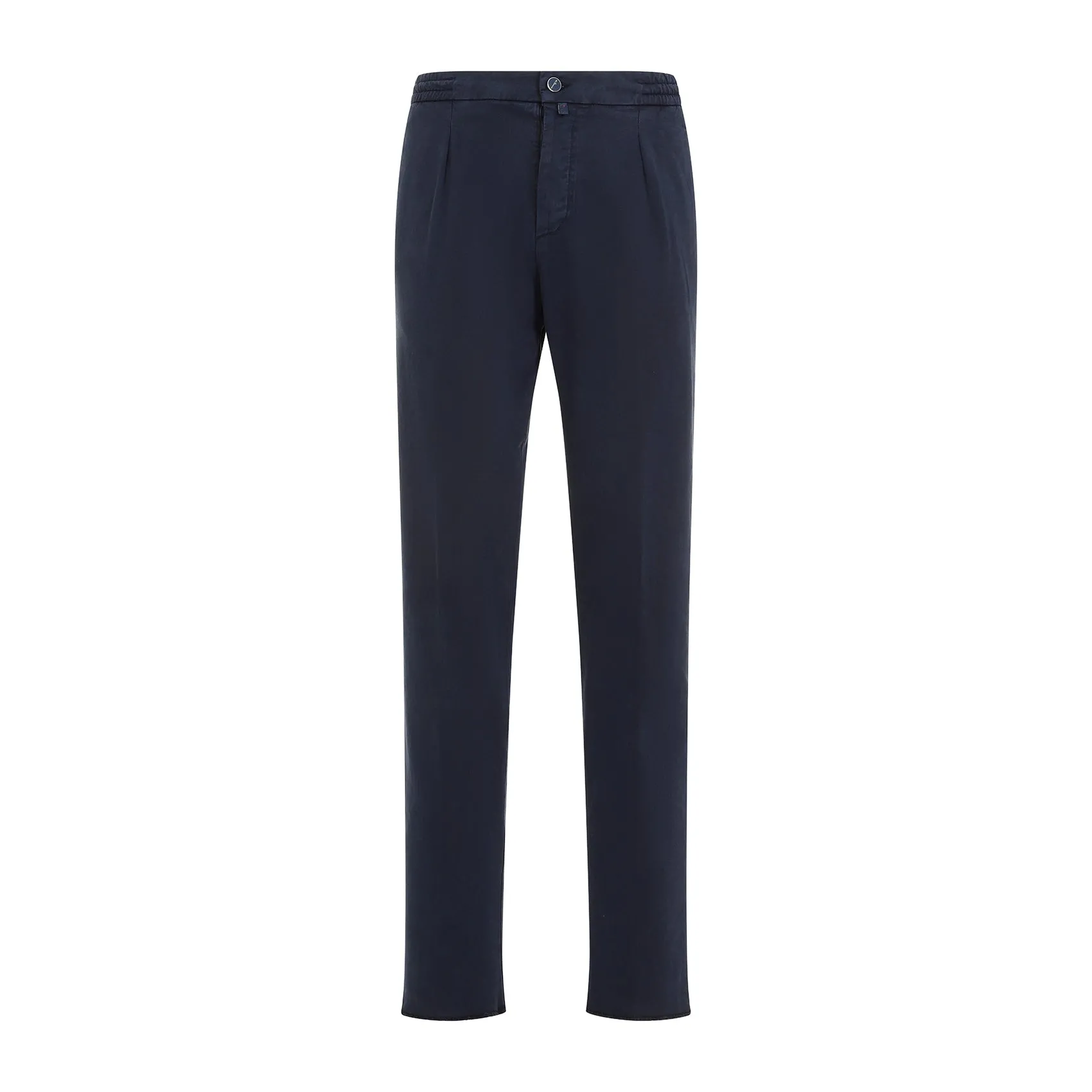 Navy Blue One Pence Lyocell Pants