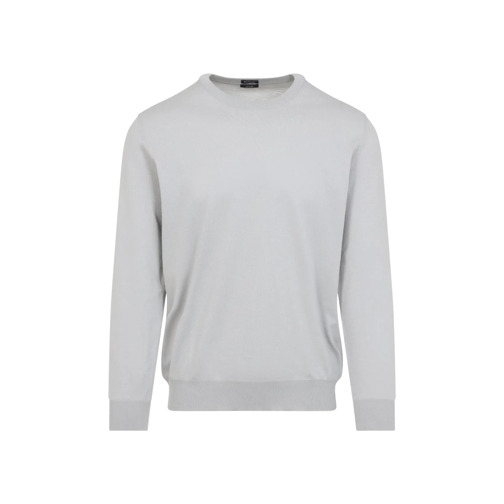 Light Grey Cotton Pullover
