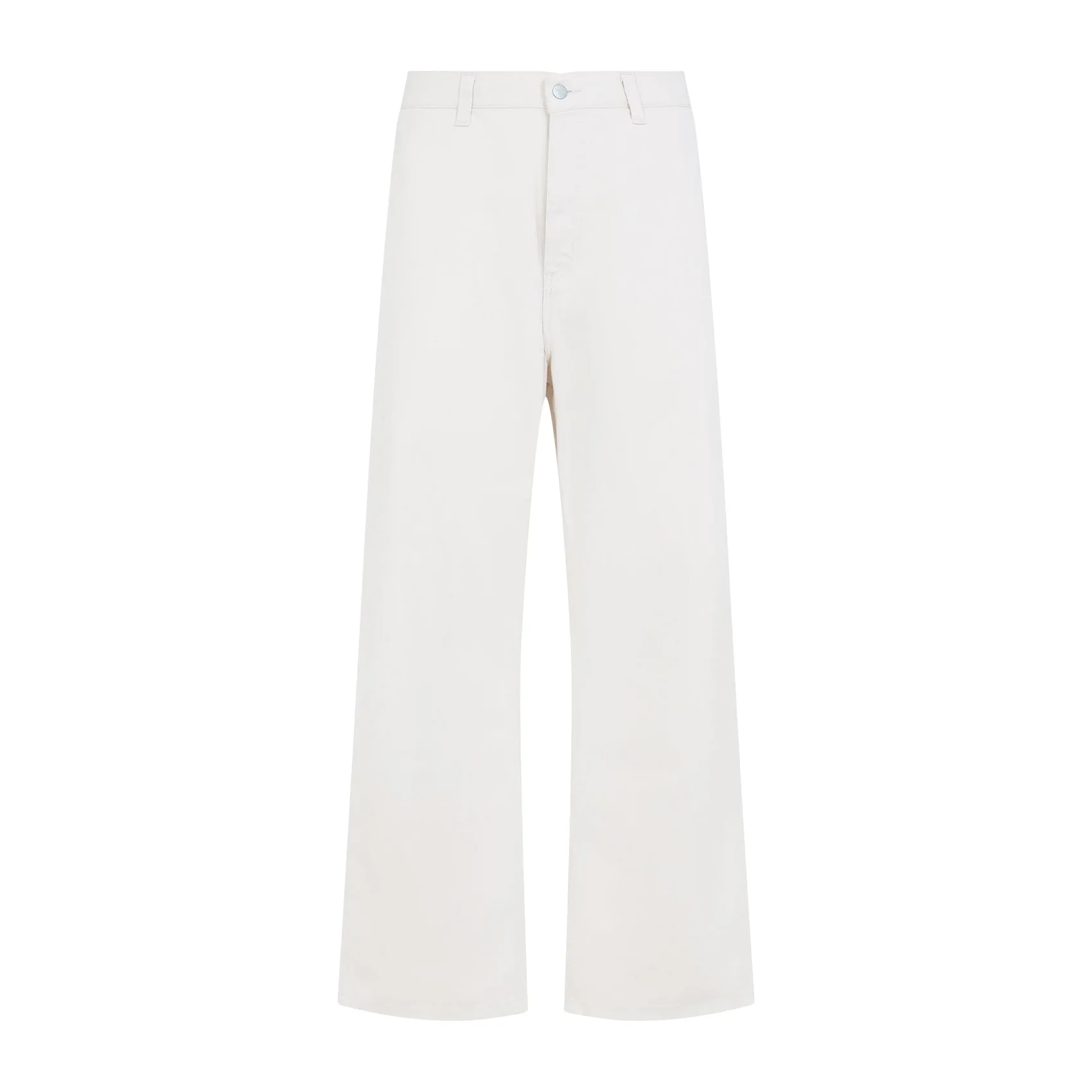 Natural White Cotton Drewe Pants