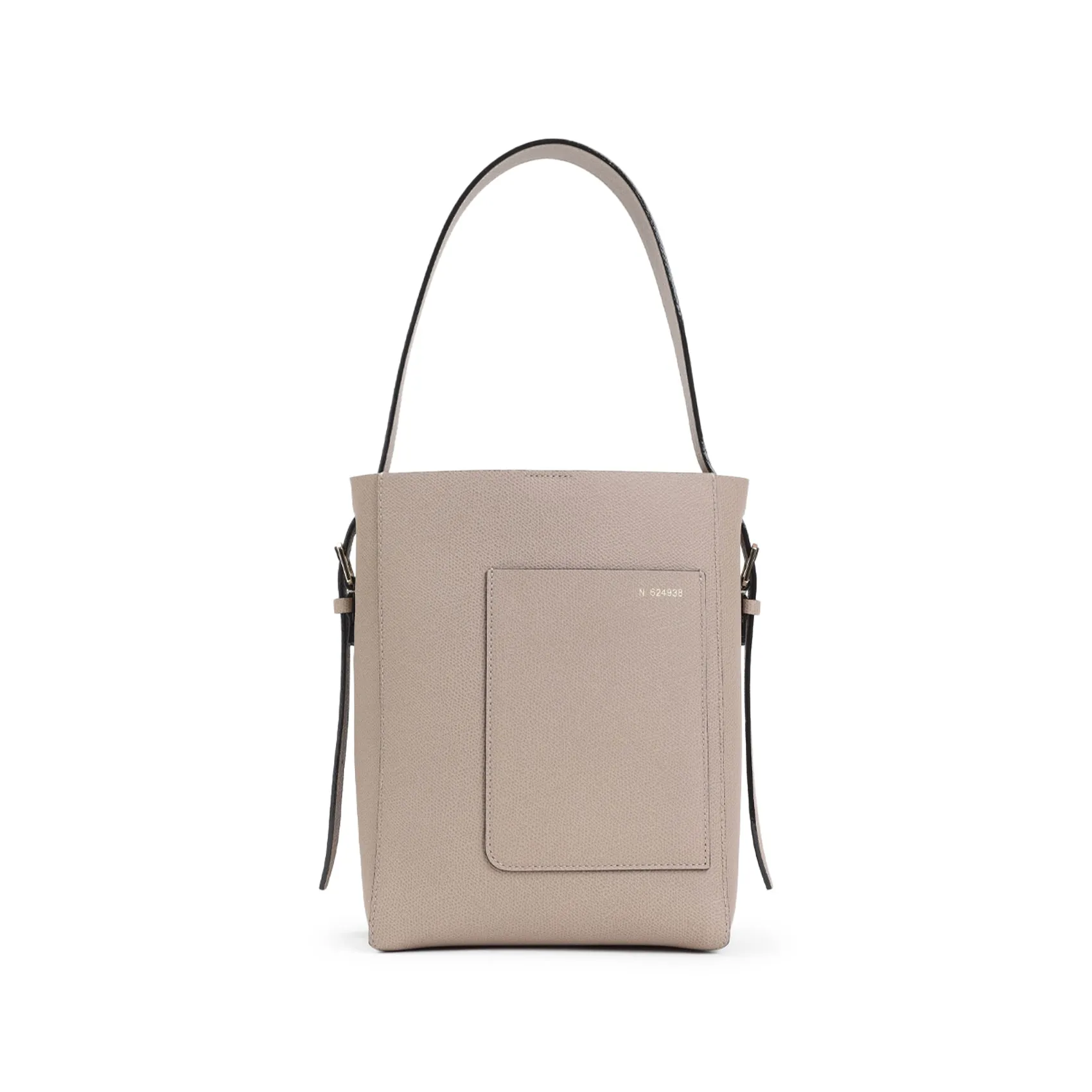 Sahara Calf Leather Small Bucket Bag
