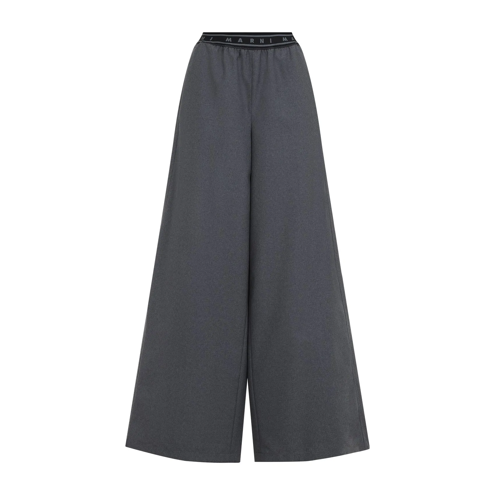 Graphite Grey Virgin Wool Pants