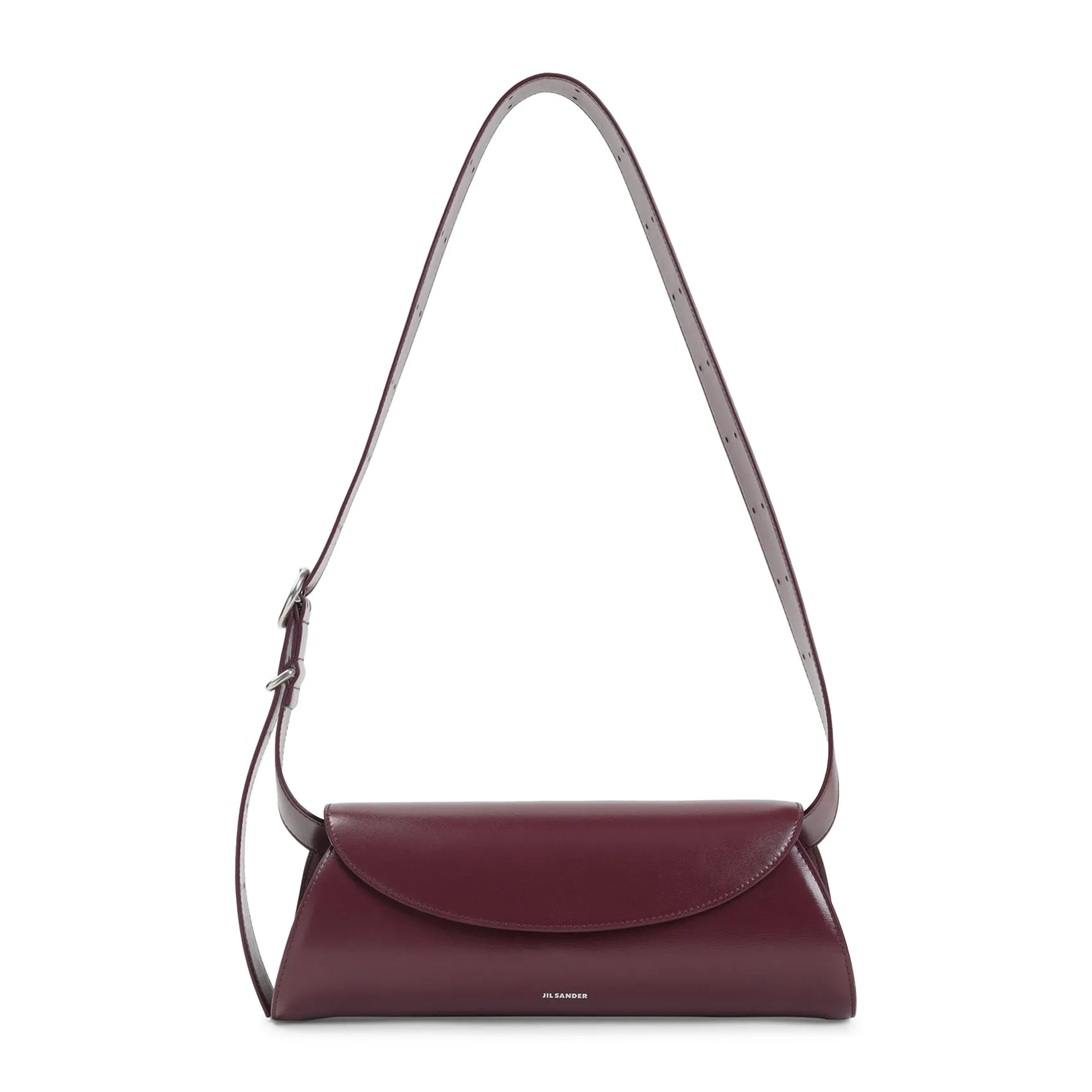 Orchid Cannolo Sm Calf Leather Handbag