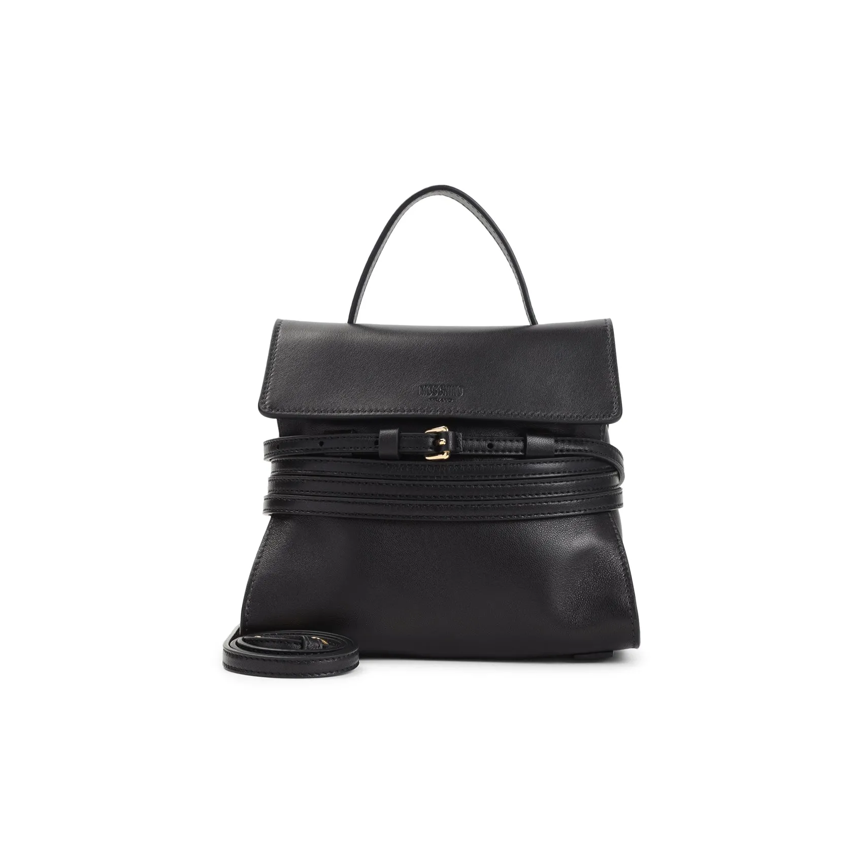 Black Leather Handbag