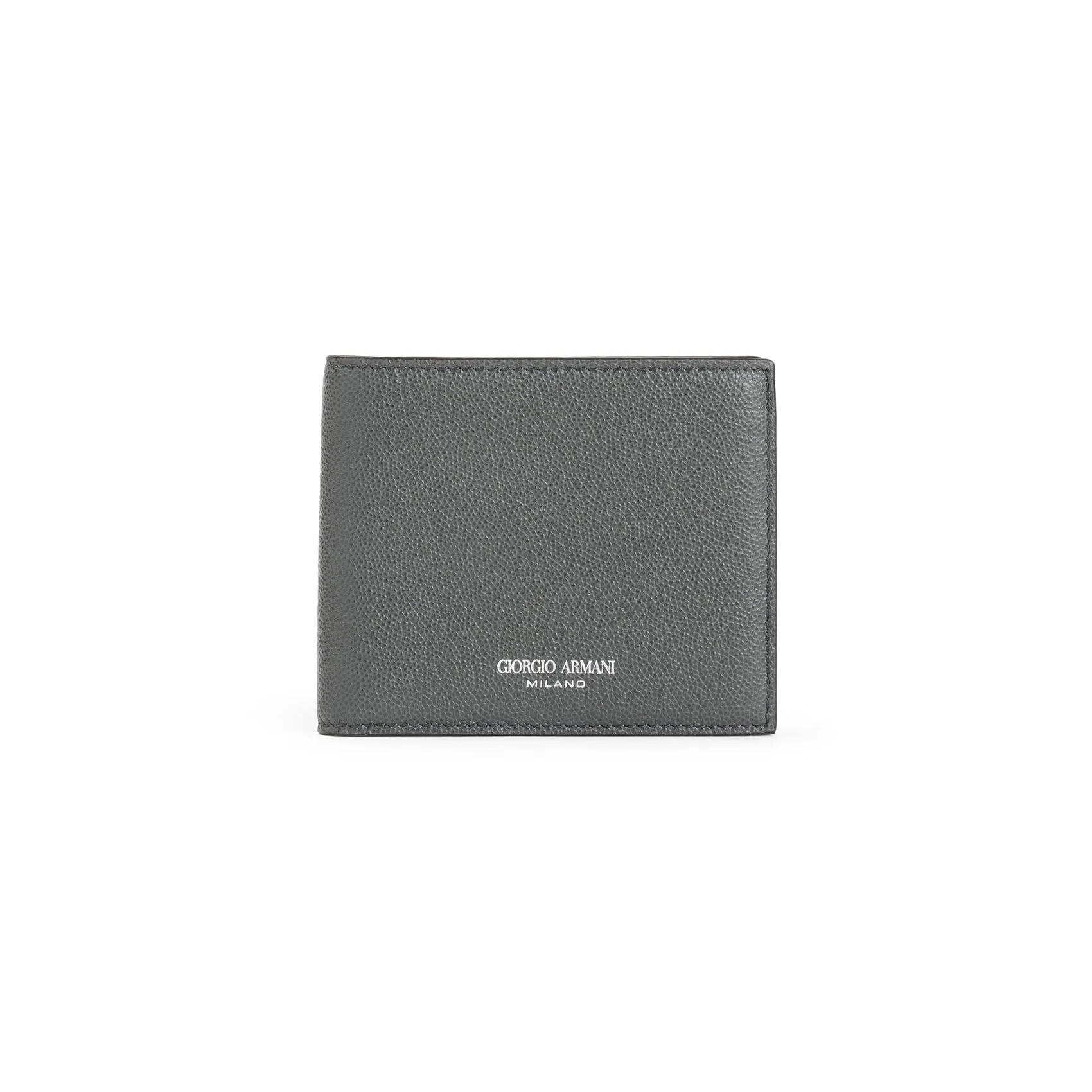 Jade Calf Leather Bi-Fold Wallet