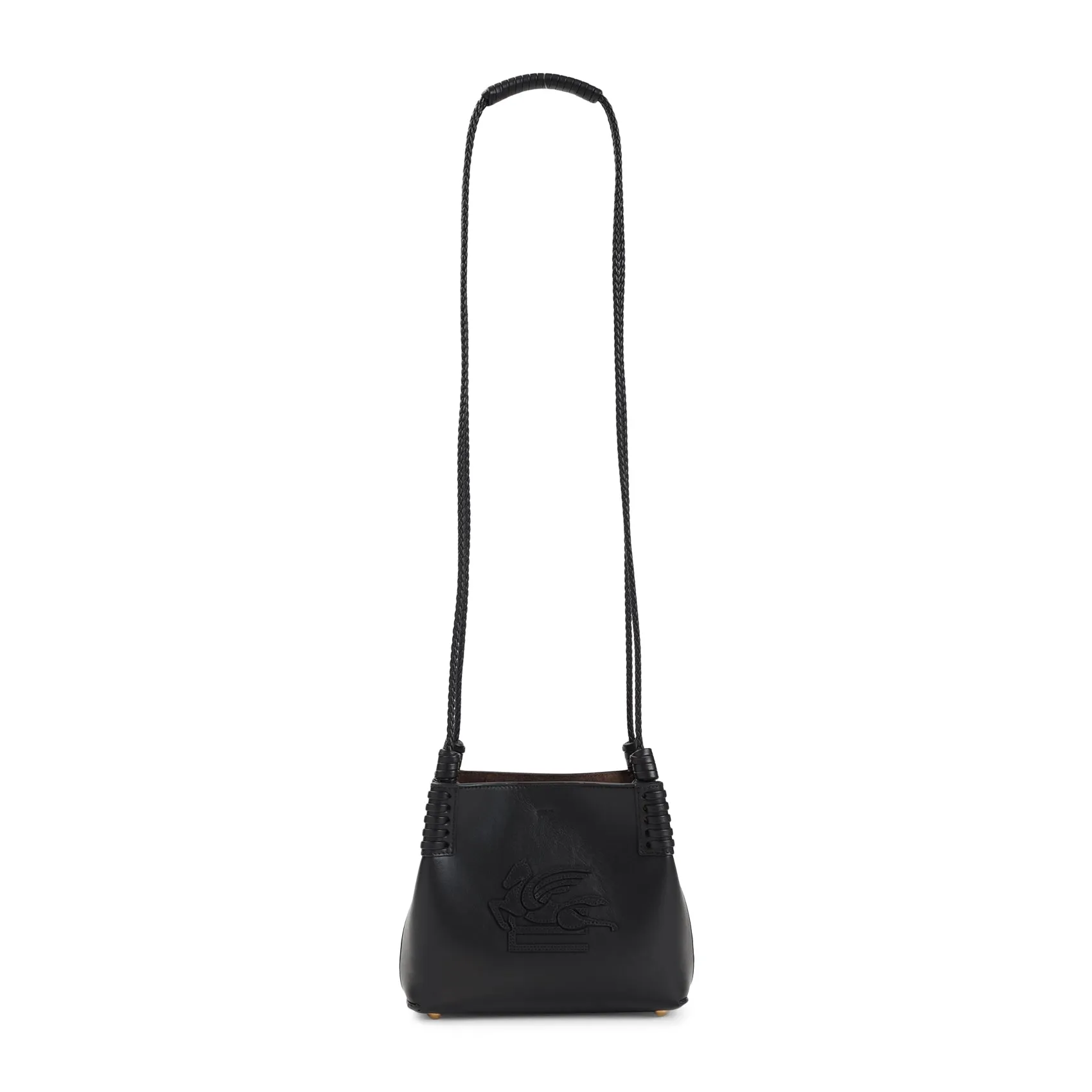 Black Libra Xs Calf Leather Shoulder Bag