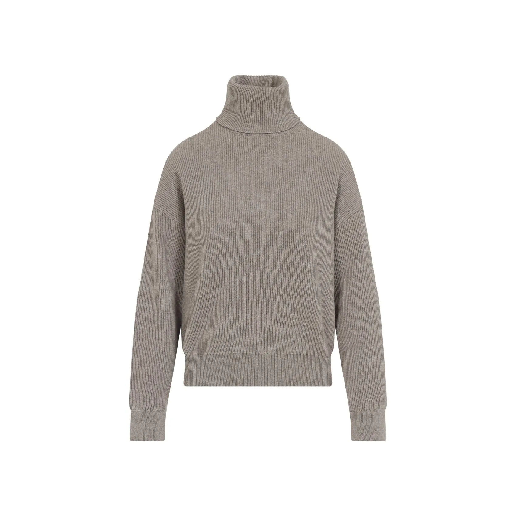 Beige Wool Pullover