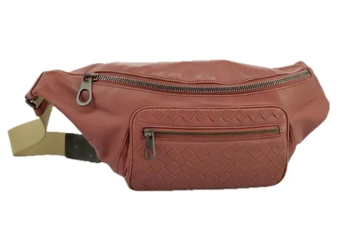 Autre Marque Borsa a vita in pelle rosa Auth am7105 di BOTTEGA VENETA