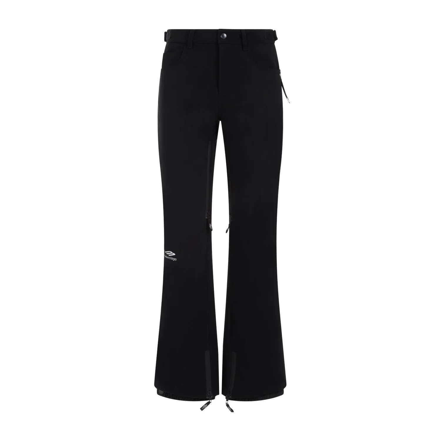 Black Ski Polyamide Pants