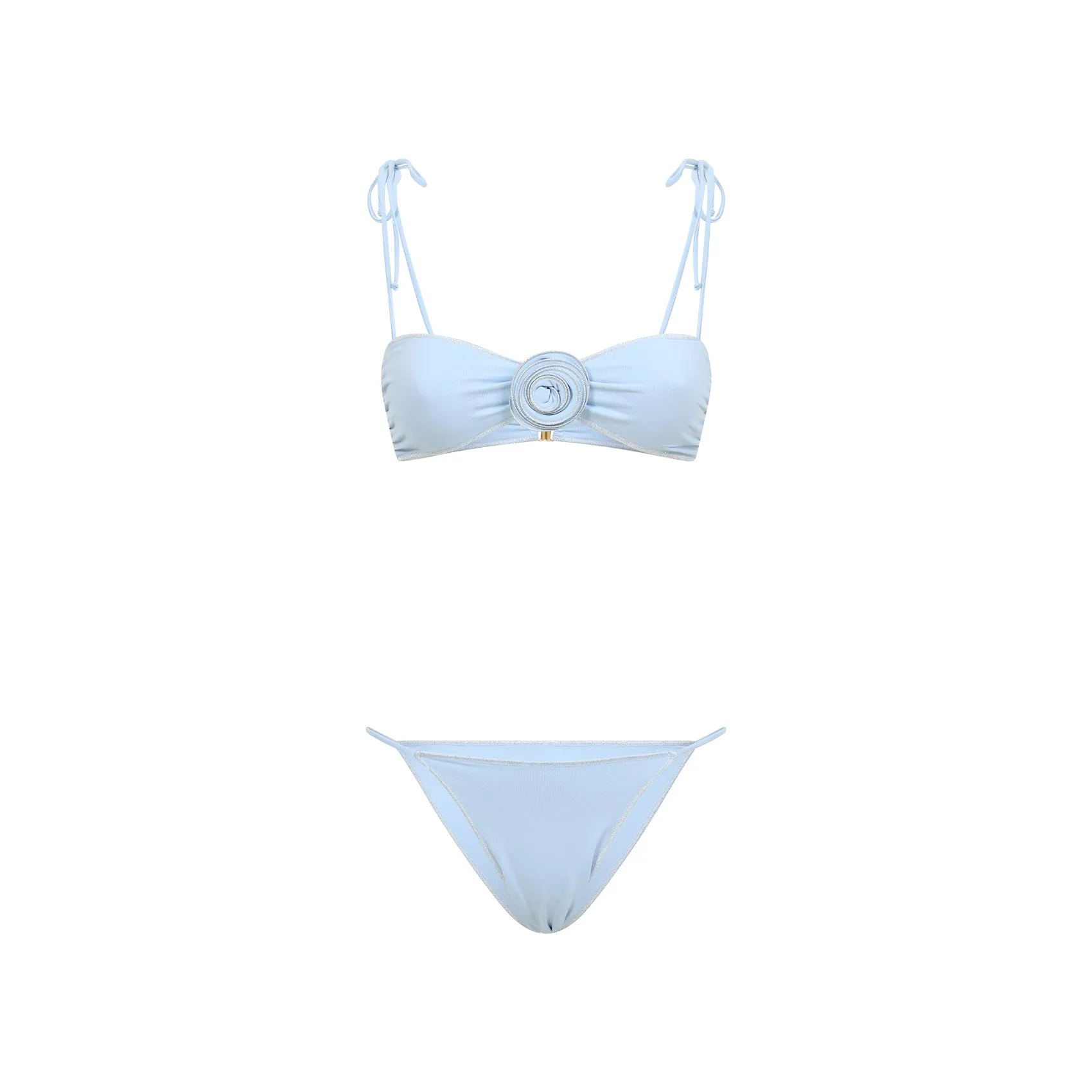 Light Blue Leyla Polyamide Bikini