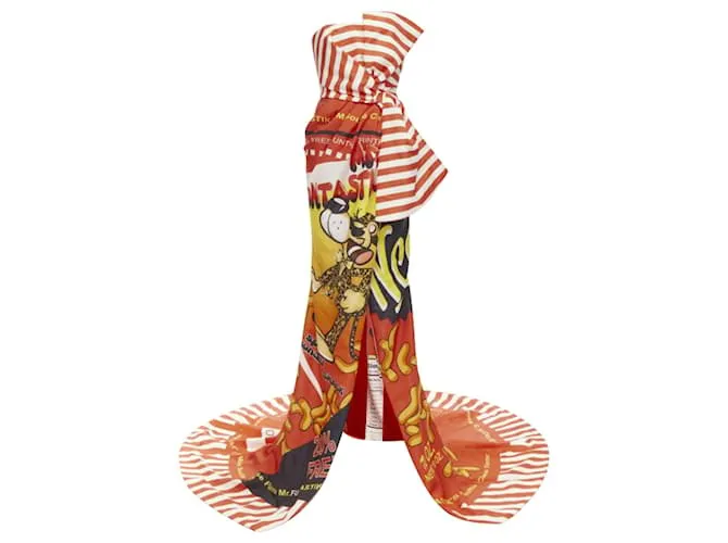 Abito fiocco Junk Food Moschino Couture! Arancione