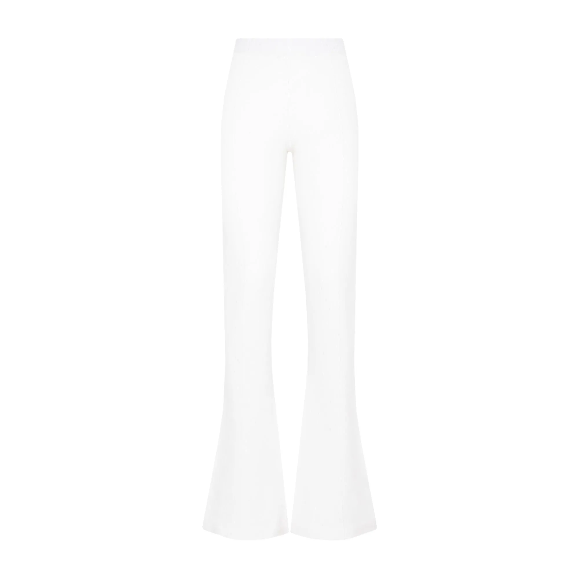 Chalk White Cashmere Pants