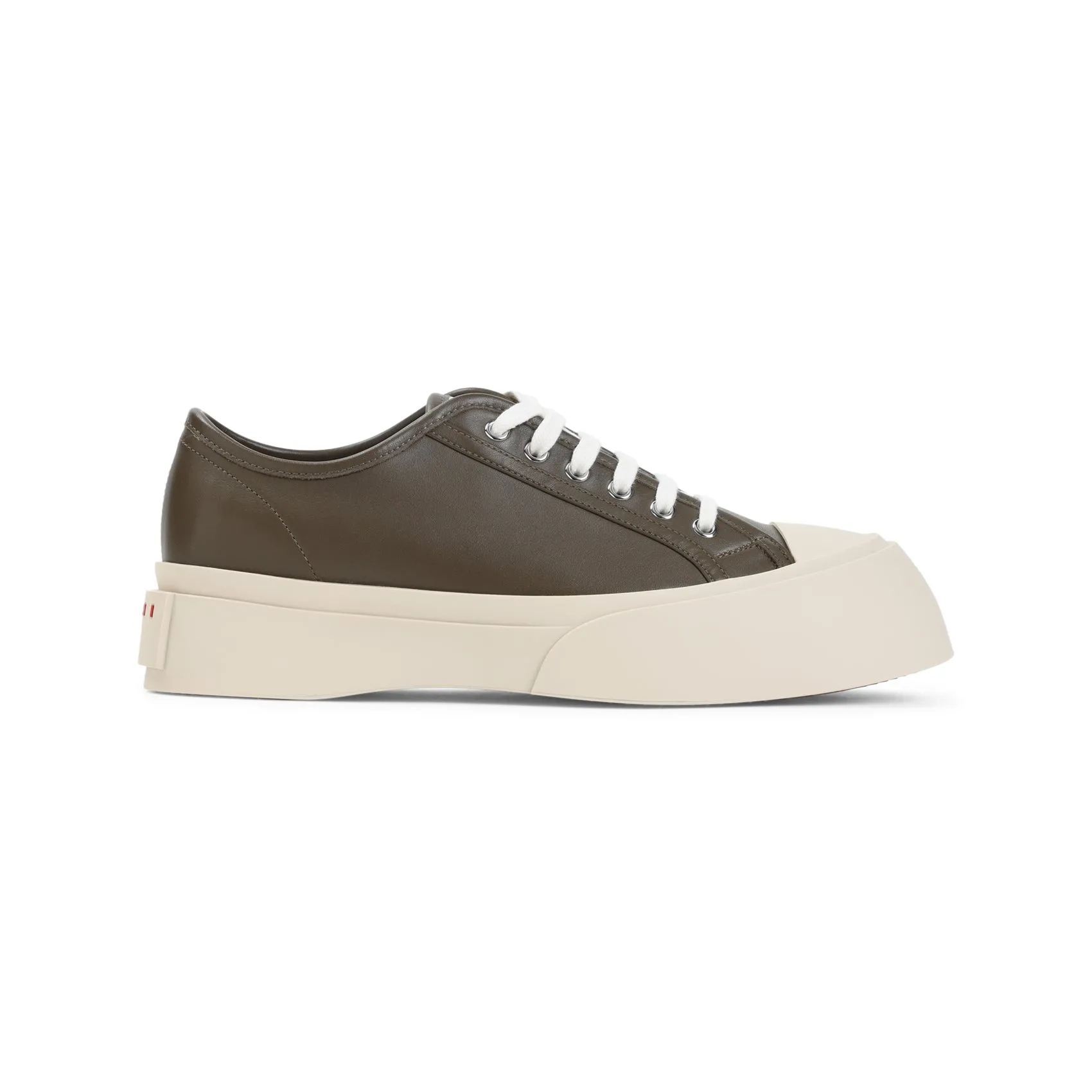 Green Pablo Calf Leather Sneakers
