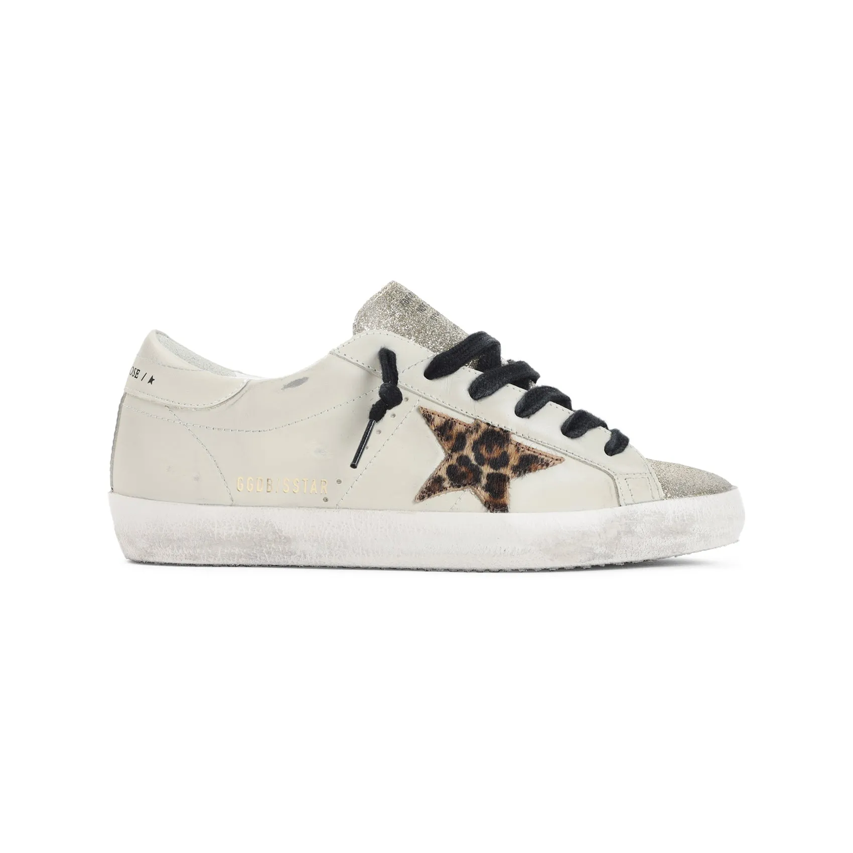Light Beige Super Star Cow Leather Sneakers