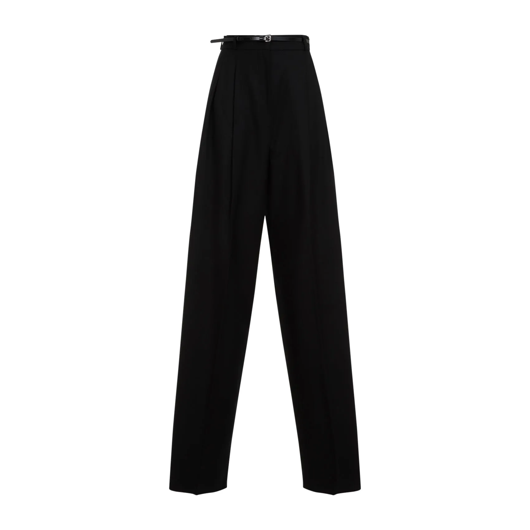 Black Virgin Wool Keins 12 Pants