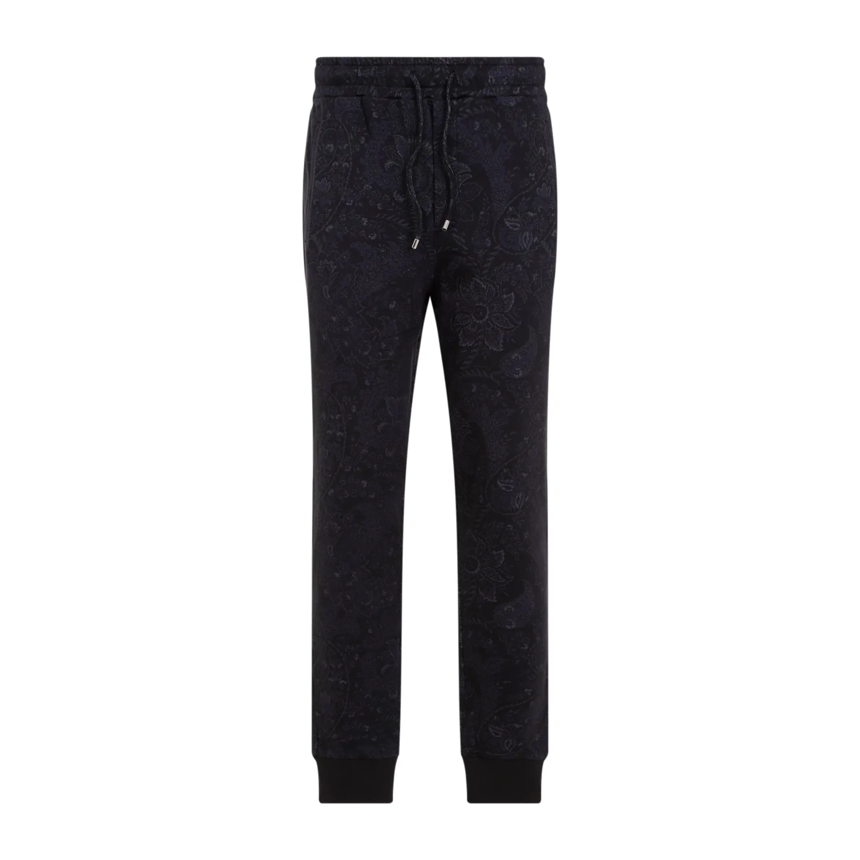 Blue Coulisse Cotton Jogger