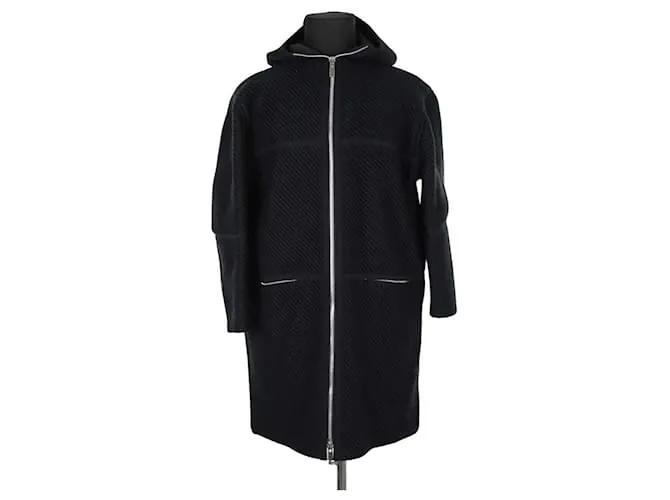 Courreges Cappotto di lana Nero