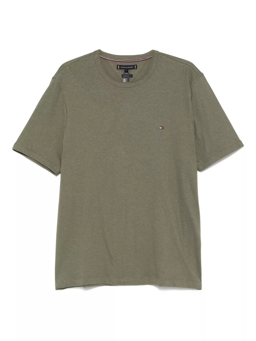 T-shirt in cotone con logo di Tommy hilfiger