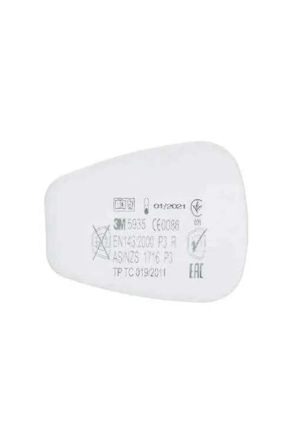 2 PREFILTERS FOR P3 DUST FOR WORK