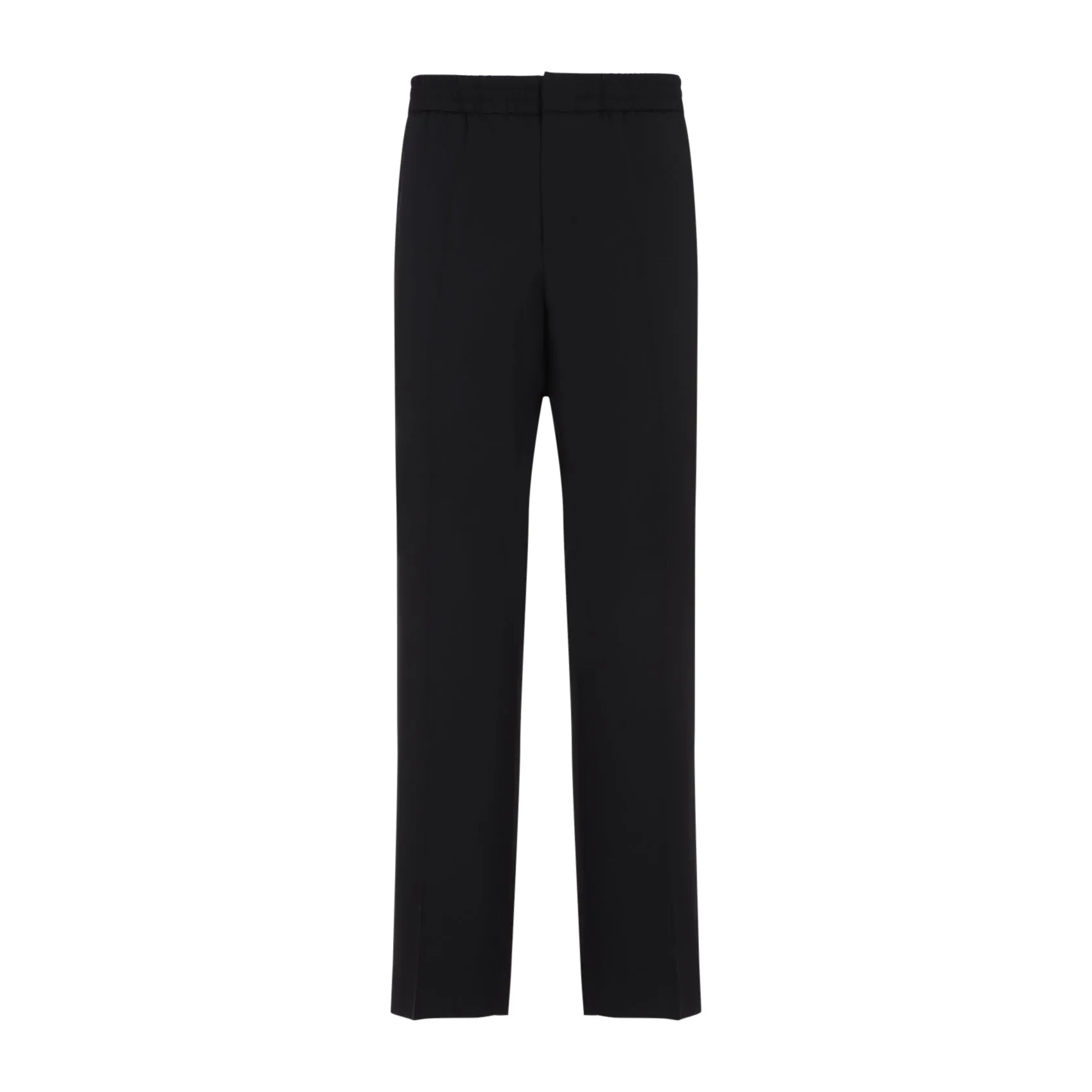 Back Classic Elasticated Waist Virgin Wool Pants