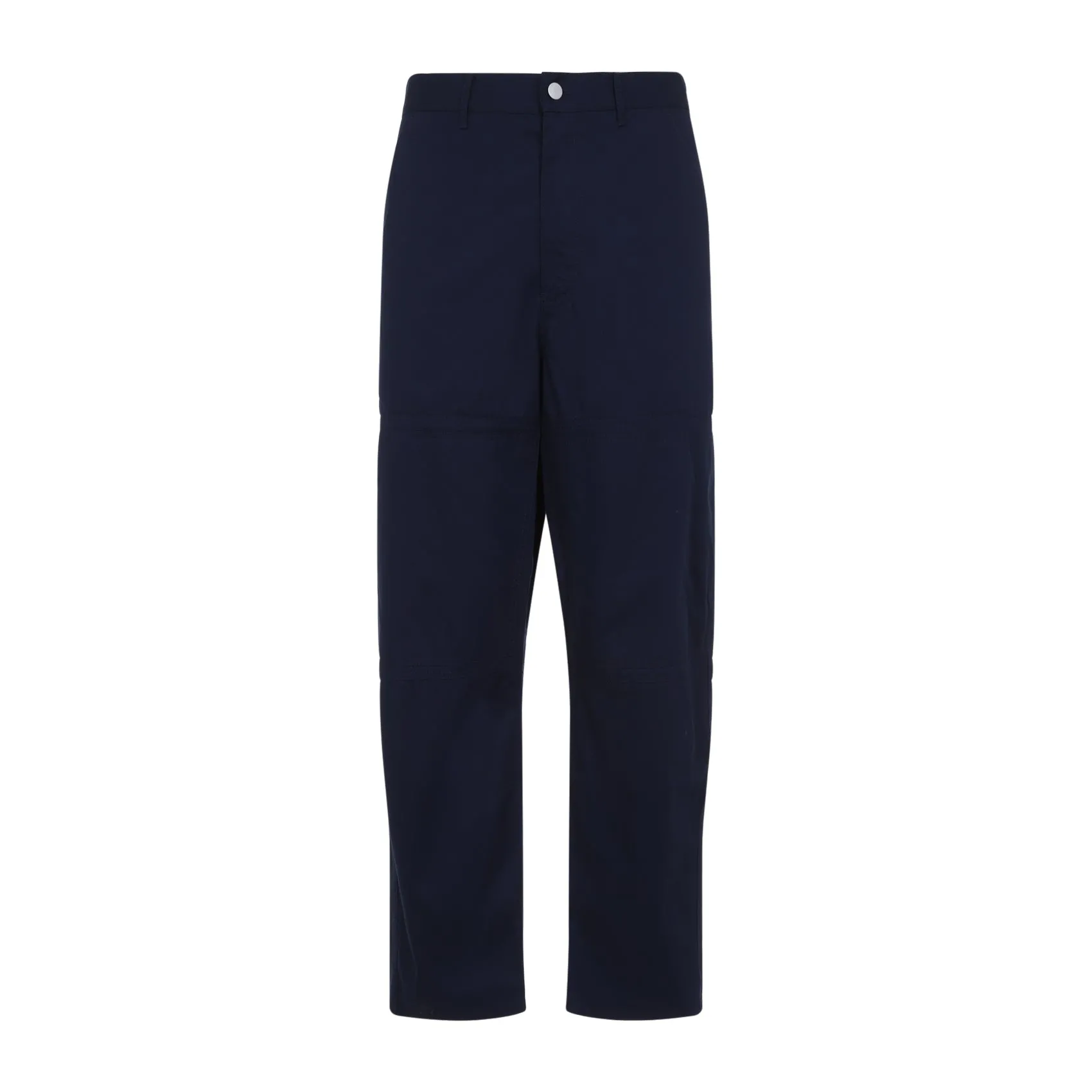 Blue Carpenter Cotton Pants