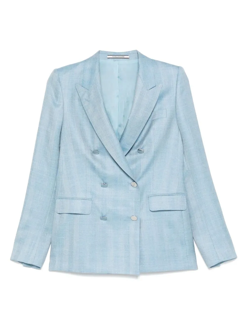 Blazer Con Motivo Spigato