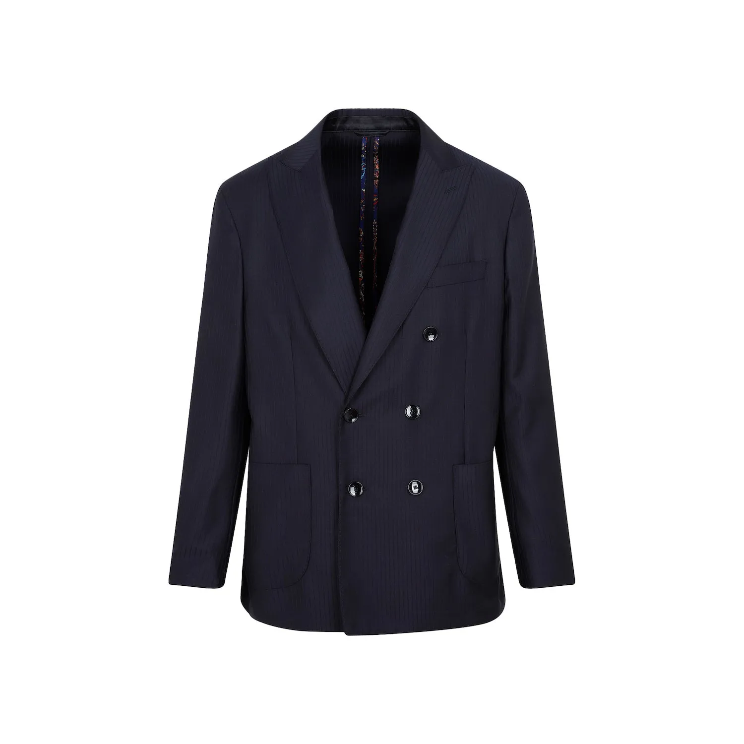 Blue Virgin Wool Jacket