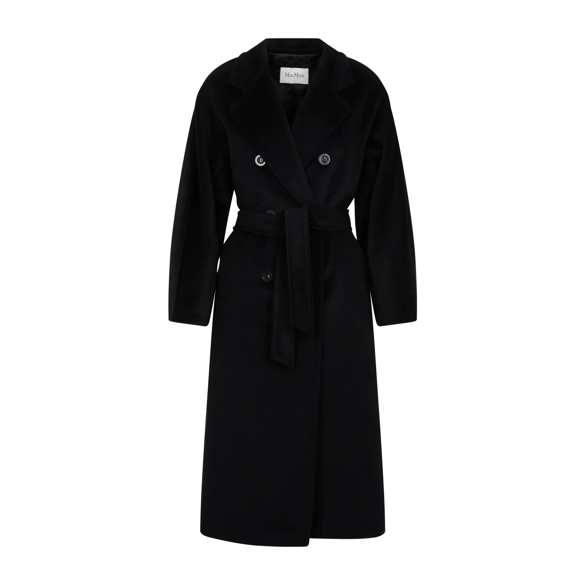 Black Madame Wool Coat