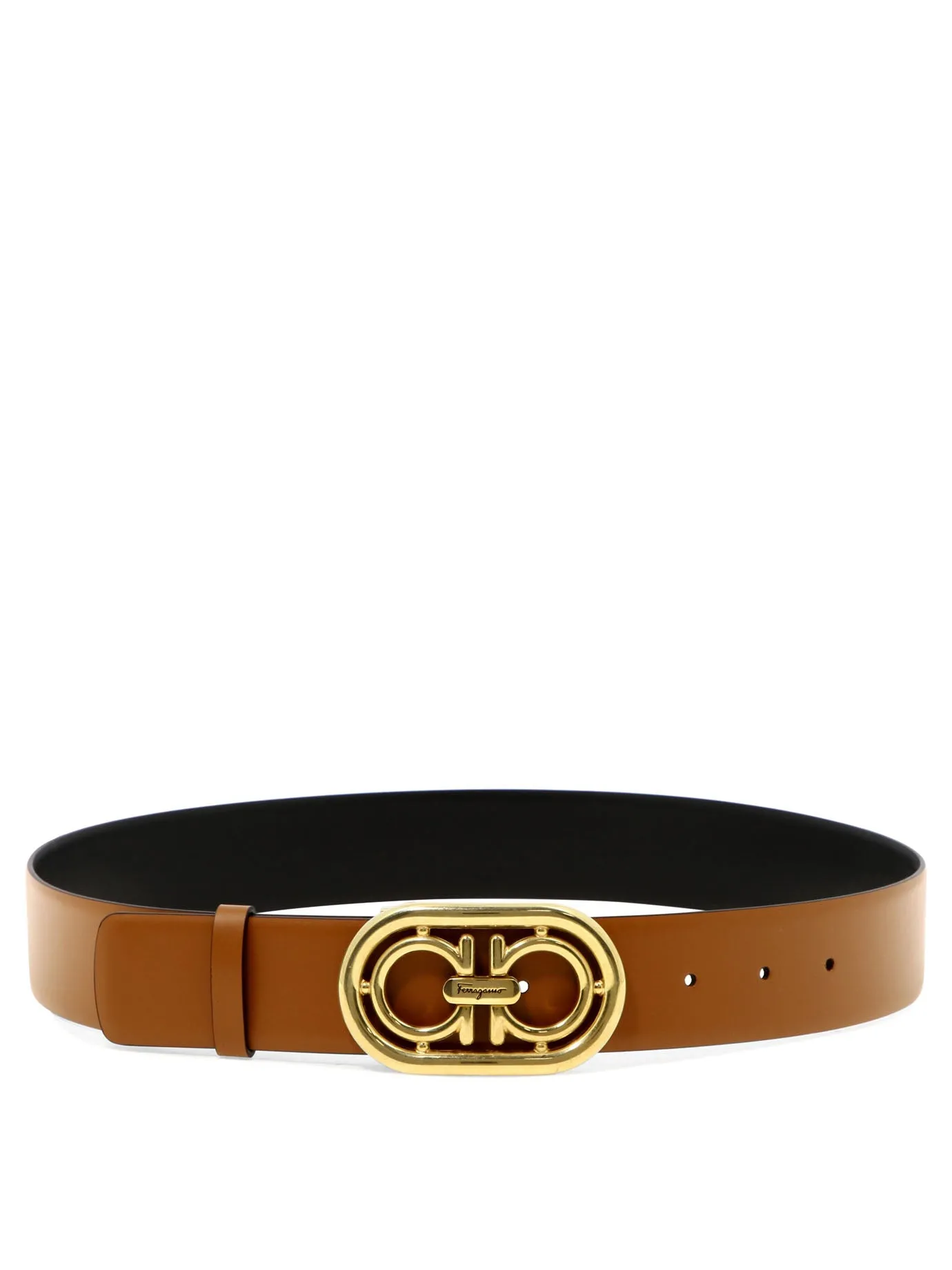 Gancini Cinture Marrone