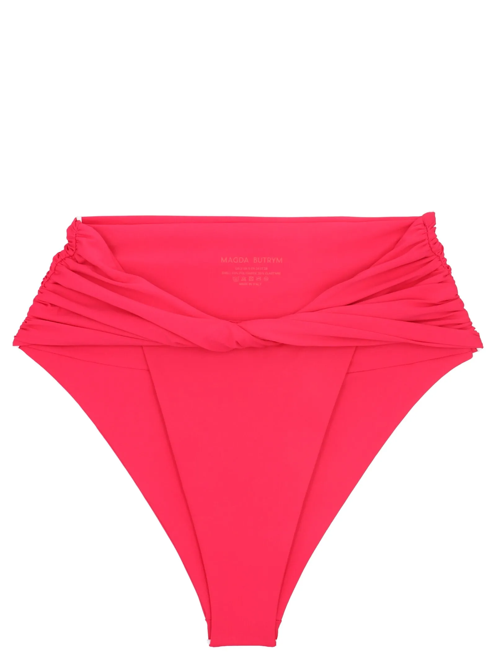 Twisted Bikini Briefs Beachwear Fucsia