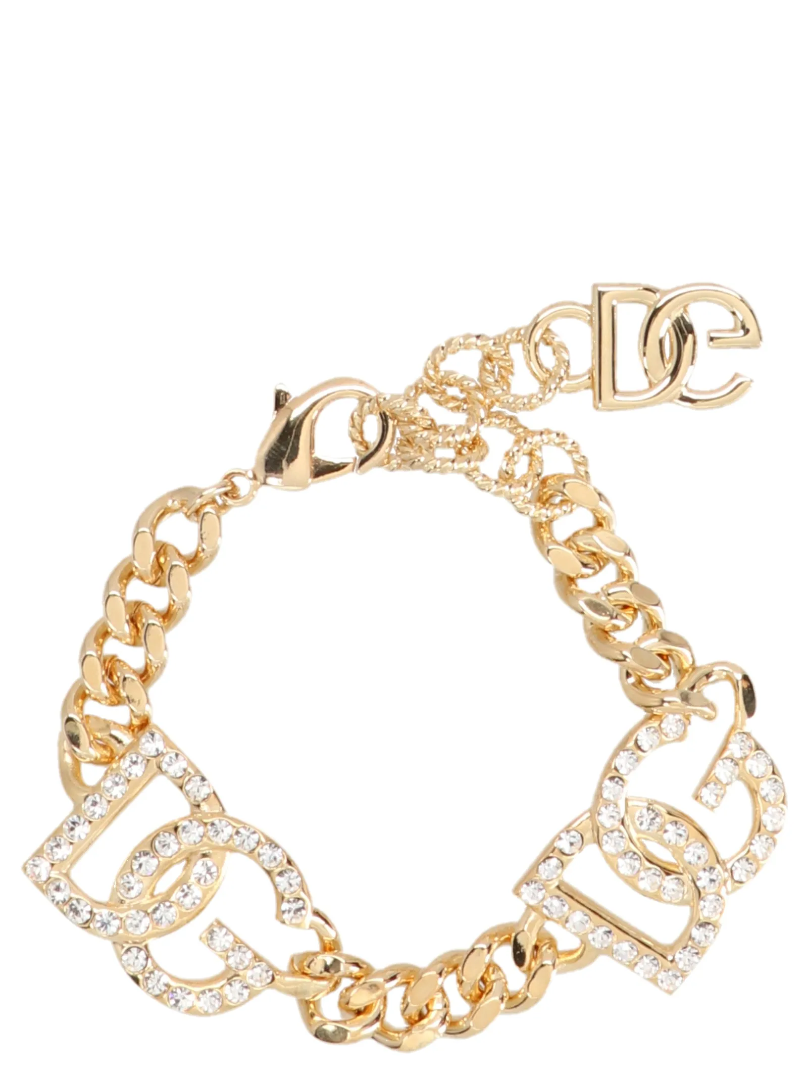 Crystal Logo Bracelet Gioielli Oro