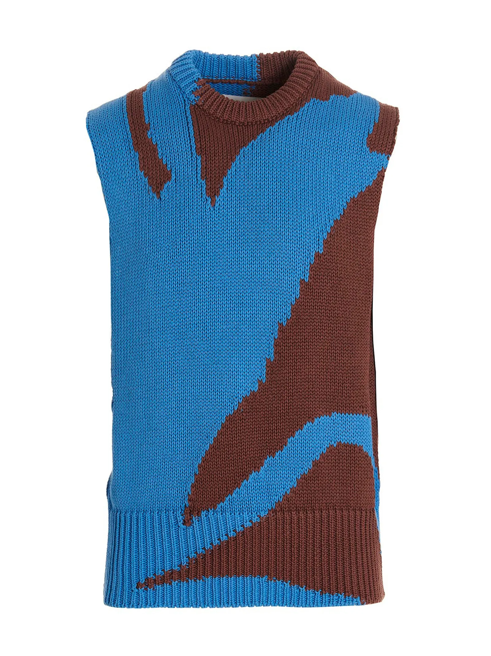 Colorblock Vest Gilet Multicolor