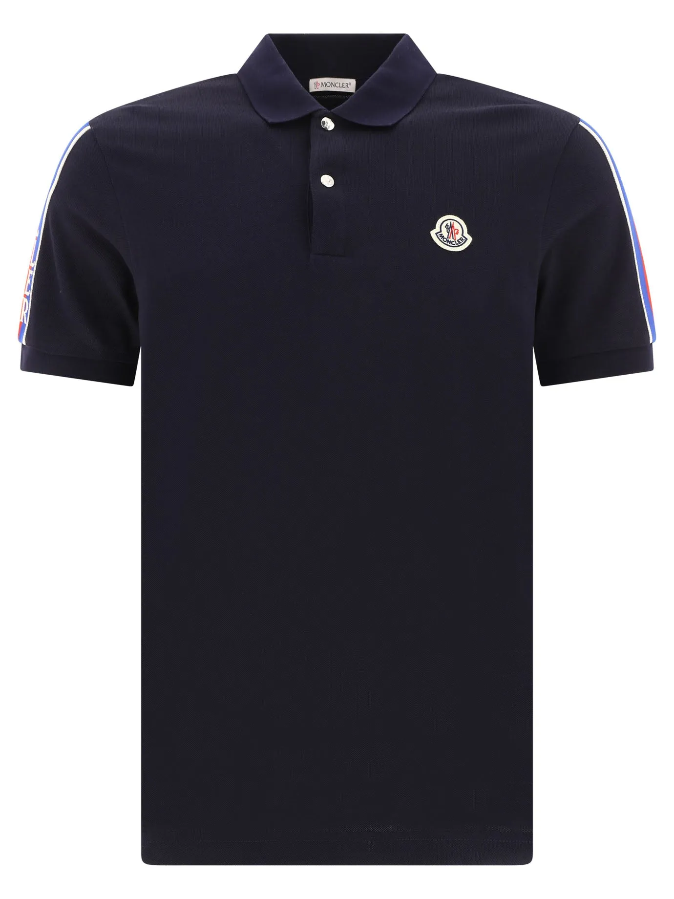 Cotton Pique Polo Shirt Polo Shirts Blu