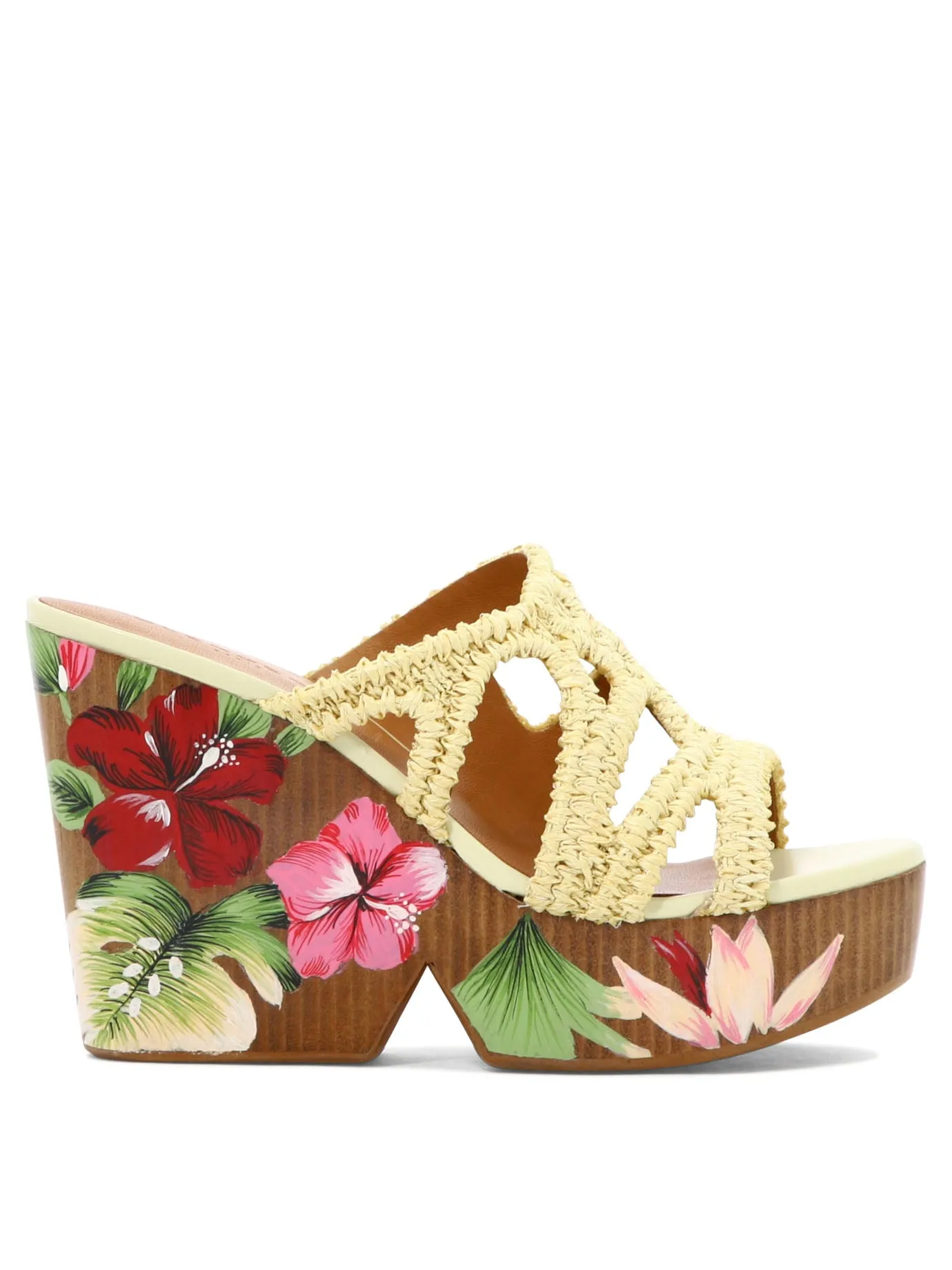 Delila Heeled Shoes Beige