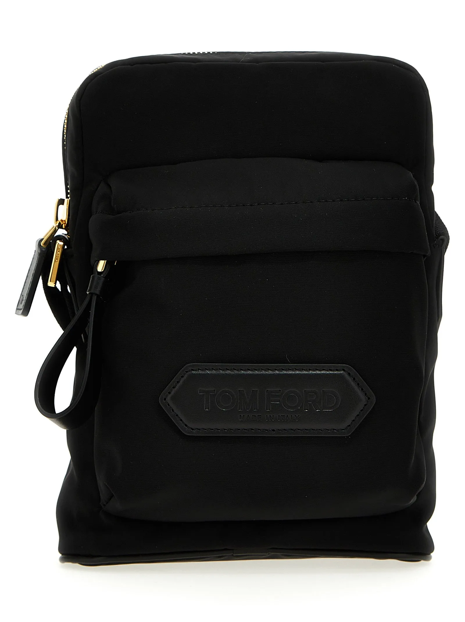 Logo Nylon Crossbody Bag Borse A Tracolla Nero