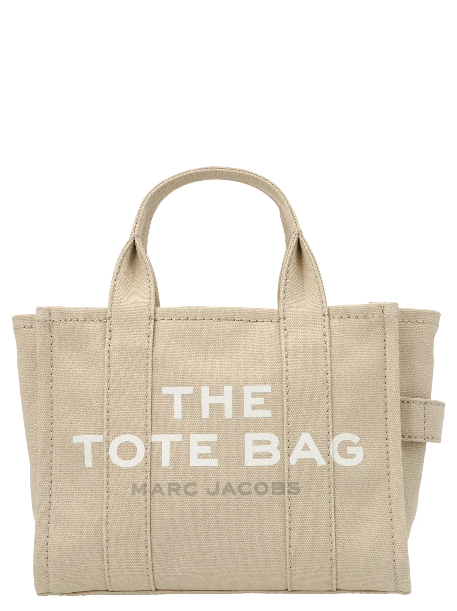 The Canvas Small Tote Borse A Mano Beige