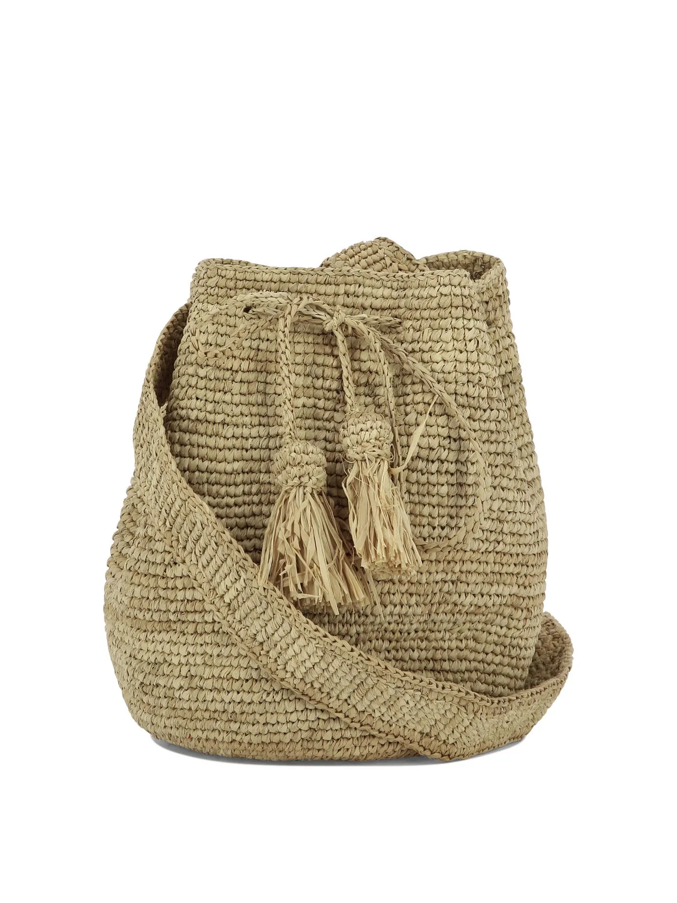 Beach Bucket Borse A Tracolla Beige