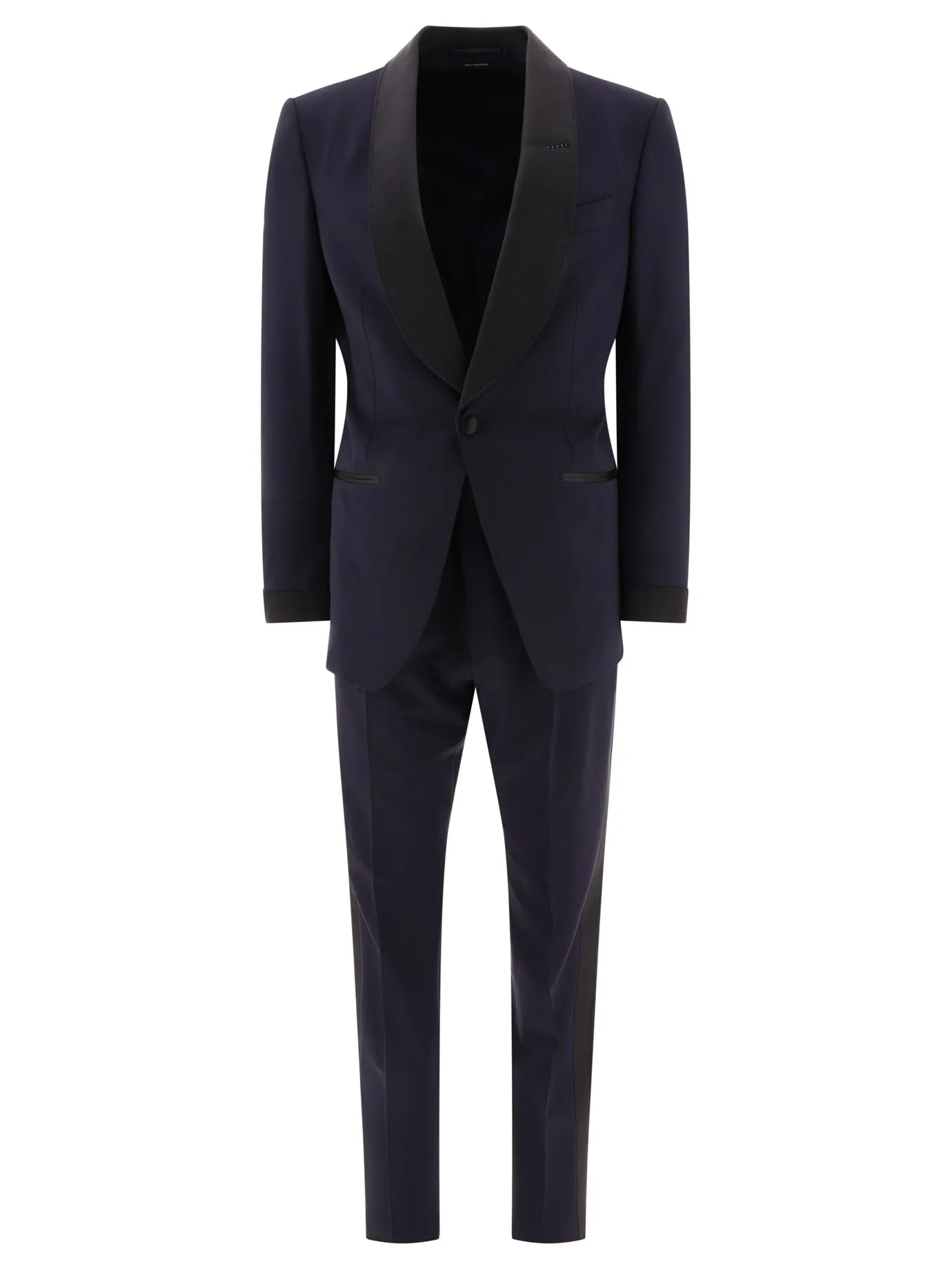 Single-Breasted Suit Suits Blu