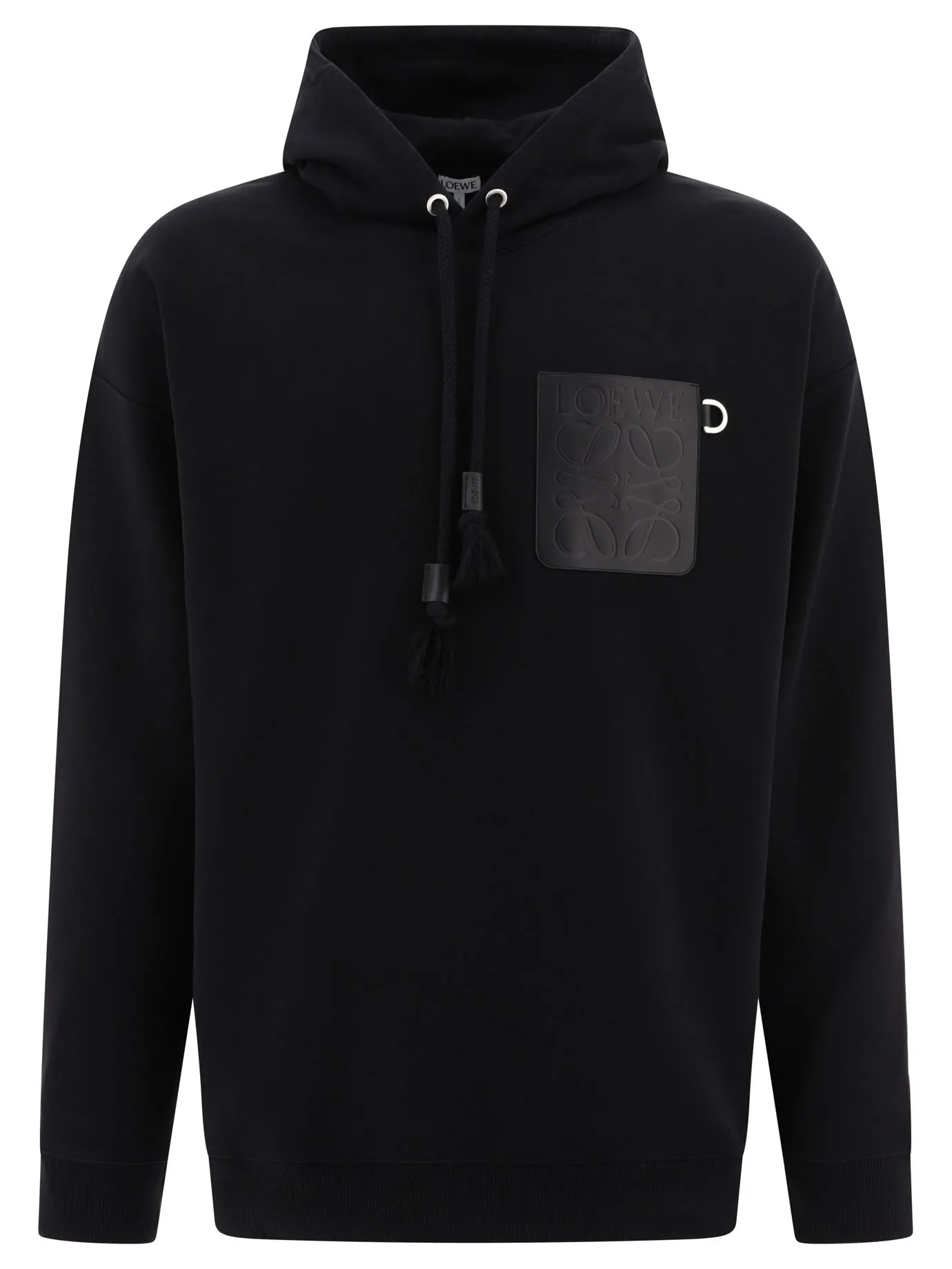 Anagram Patch Pocket Sweatshirts Nero