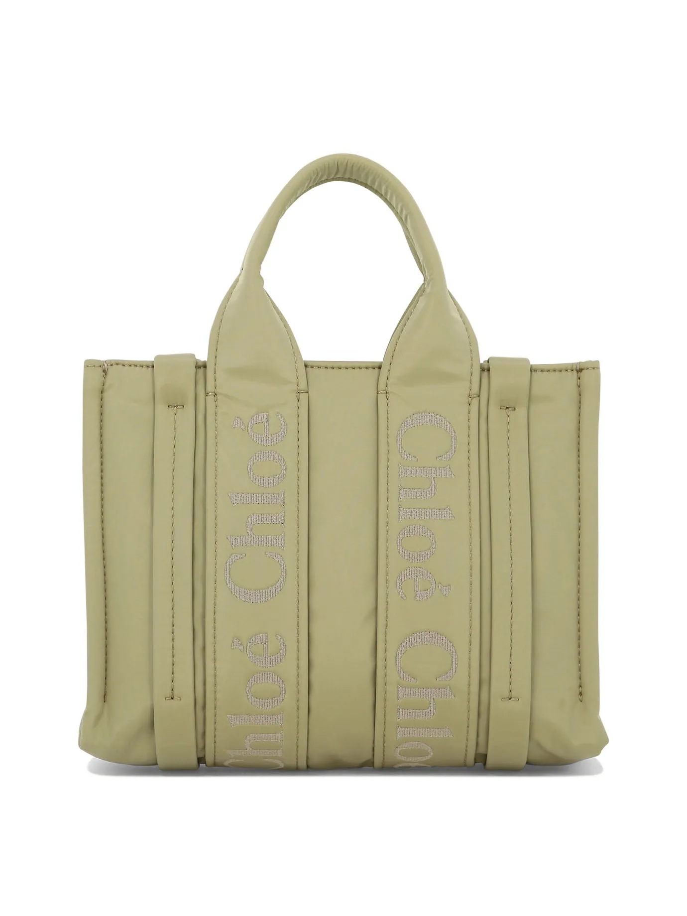 Small Woody Handbags Beige