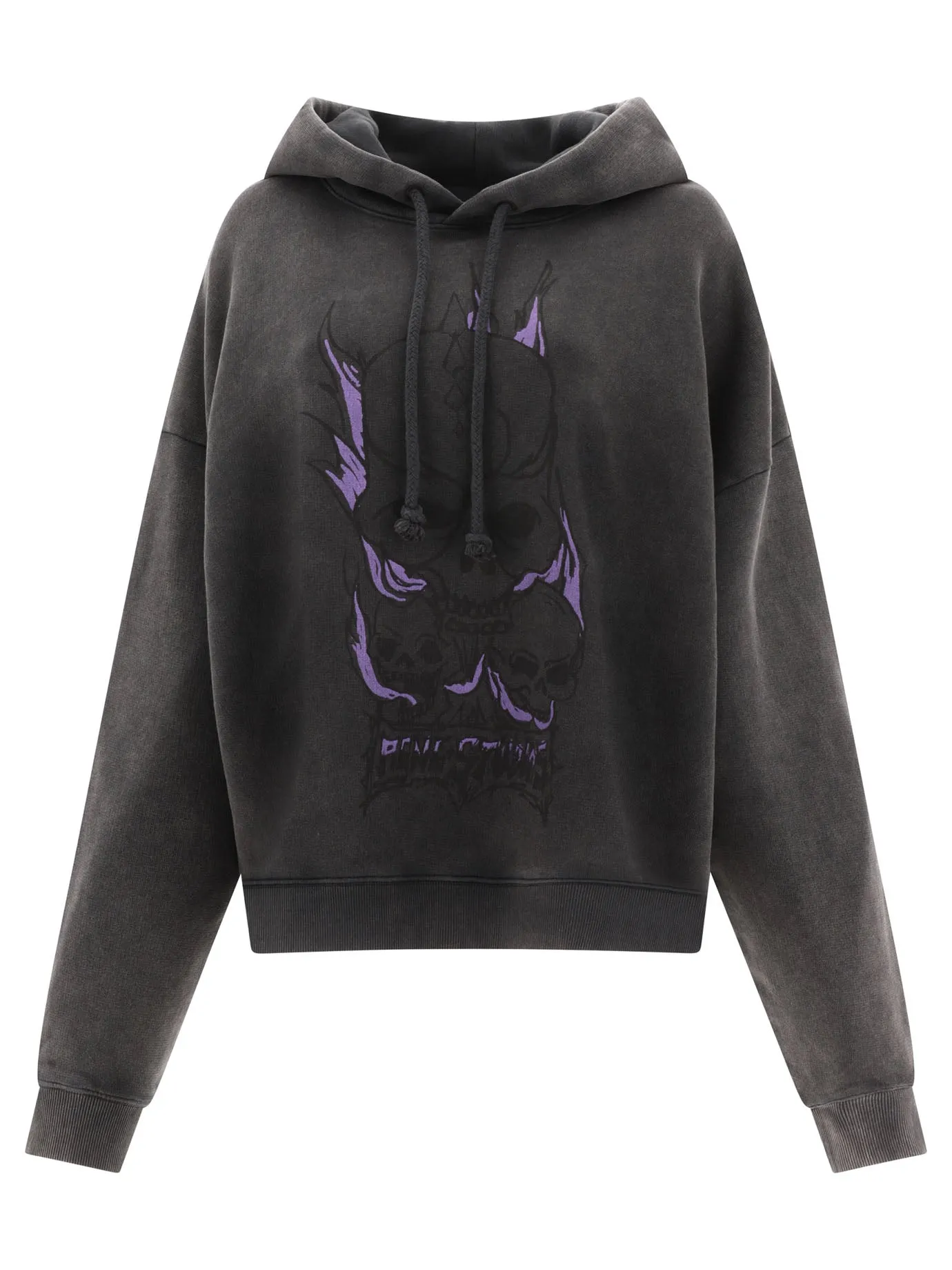 Printed Hoodie Sweatshirts Nero