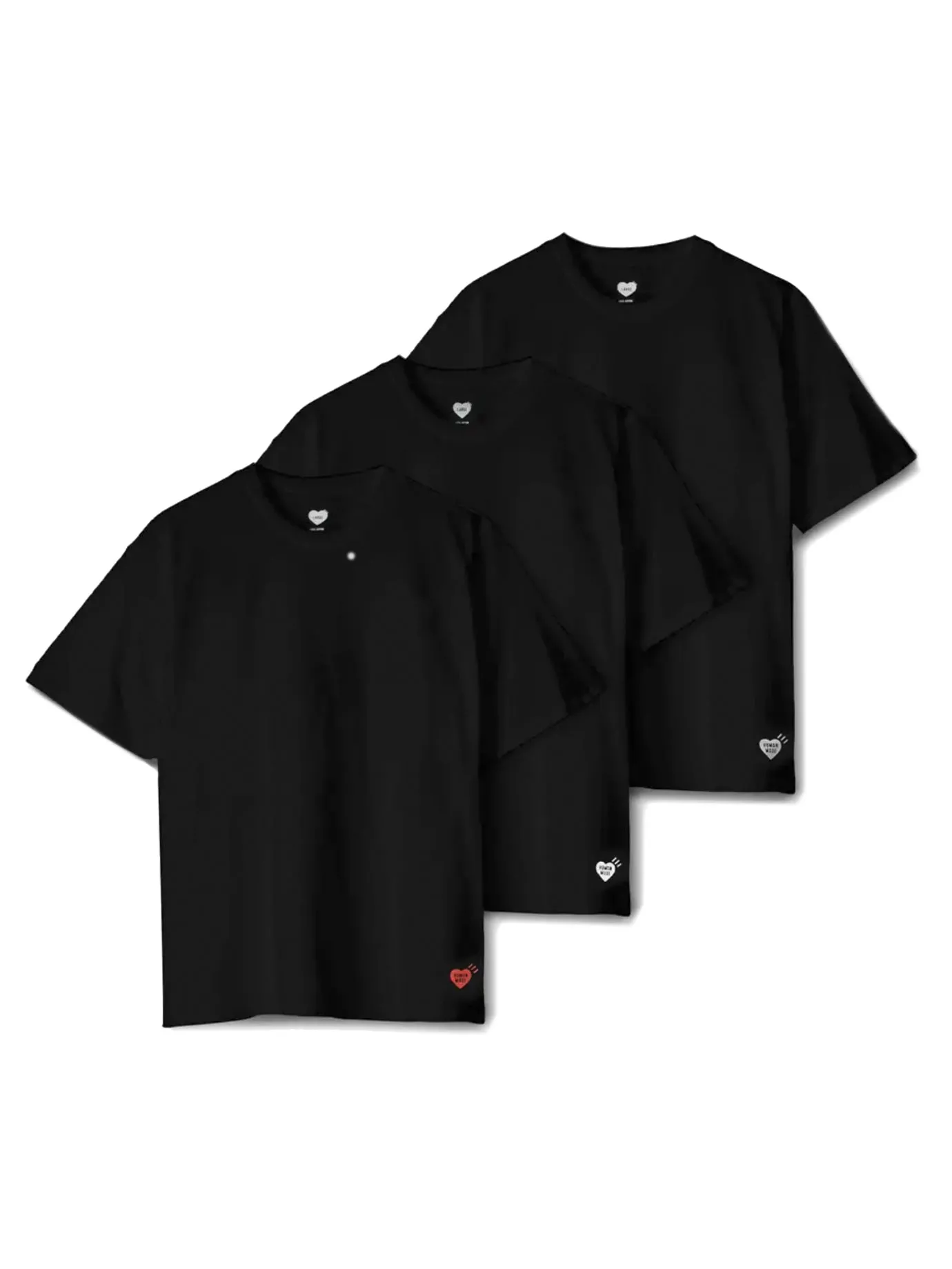 3-Pack T-Shirt Set With Logo T-Shirts Nero