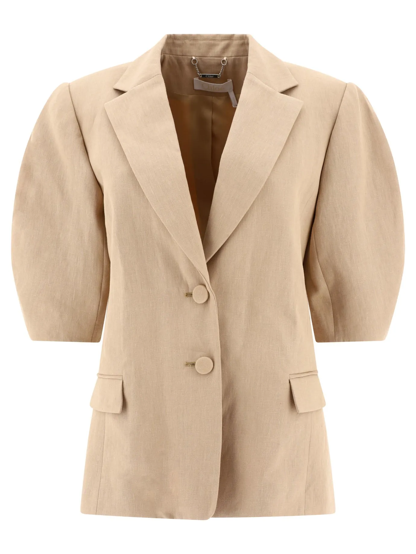 Balloon Sleeve Jacket Giacche Beige