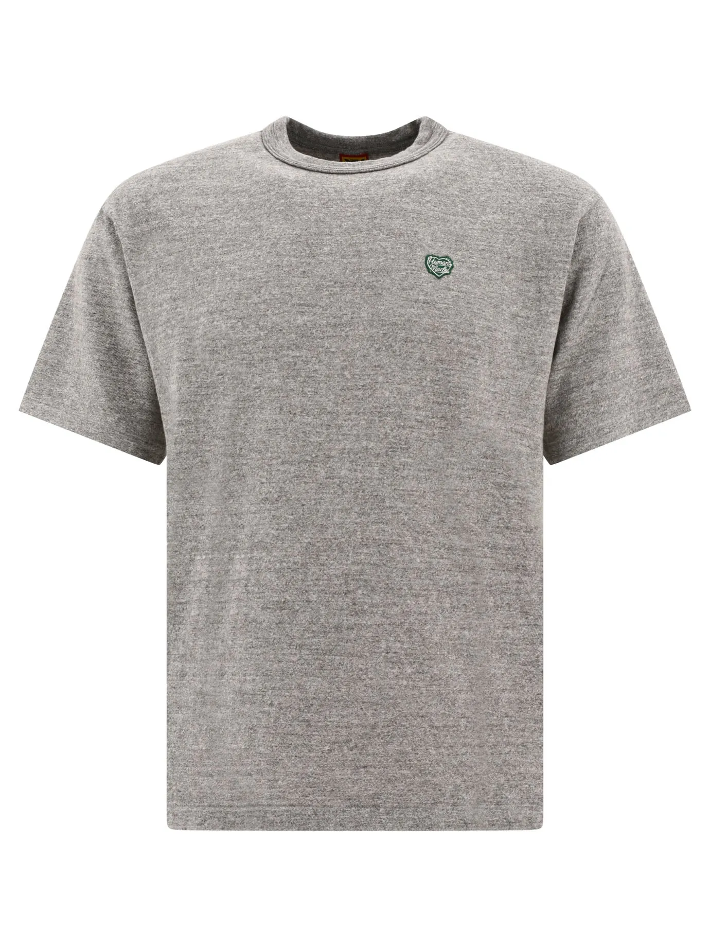Heart Badge T-Shirts Grey