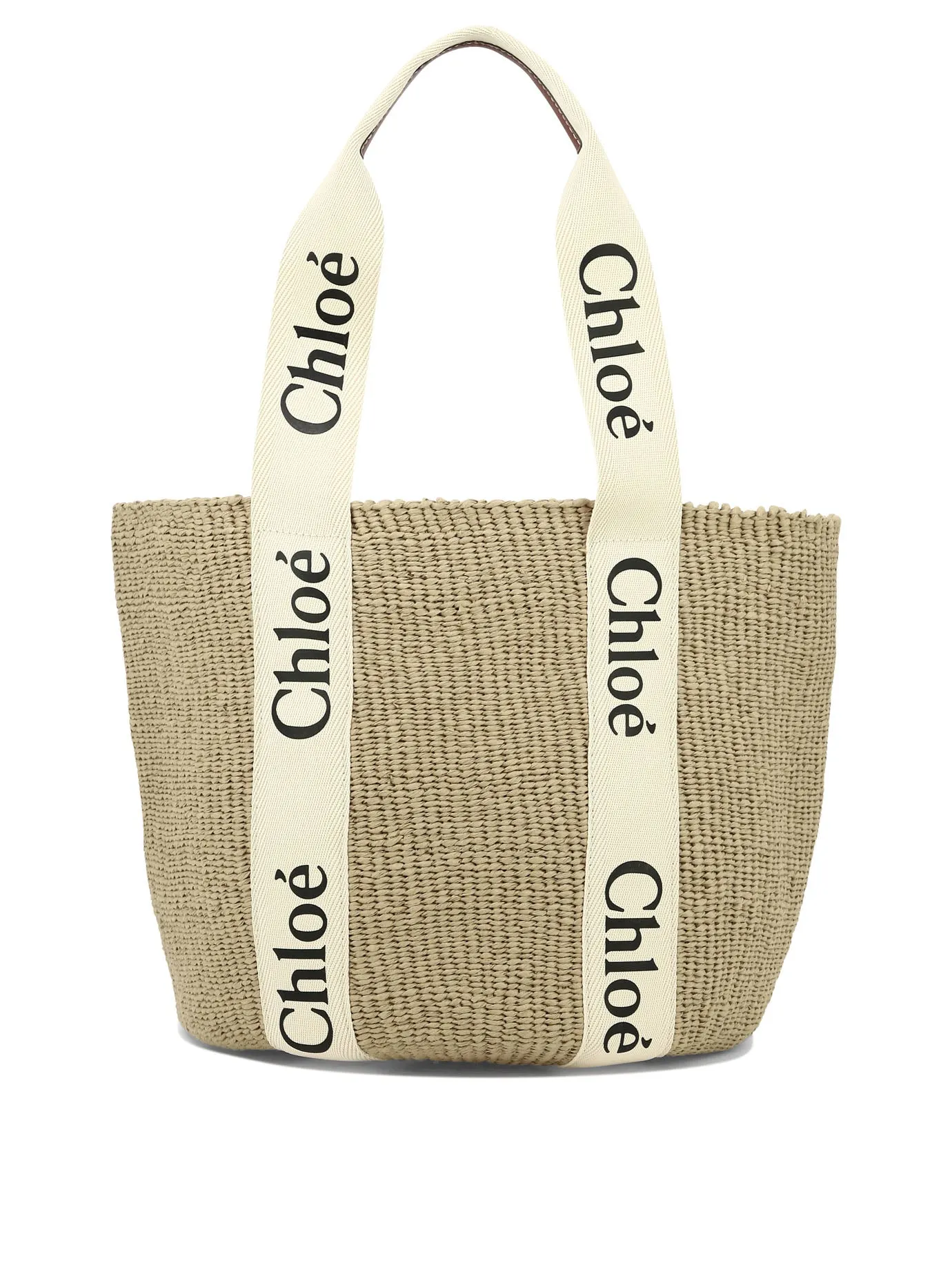 Woody Large Borse A Spalla Beige