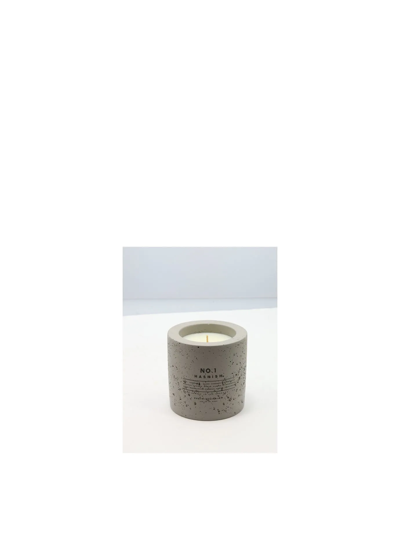 Hashish Candles & Fragrances Grey