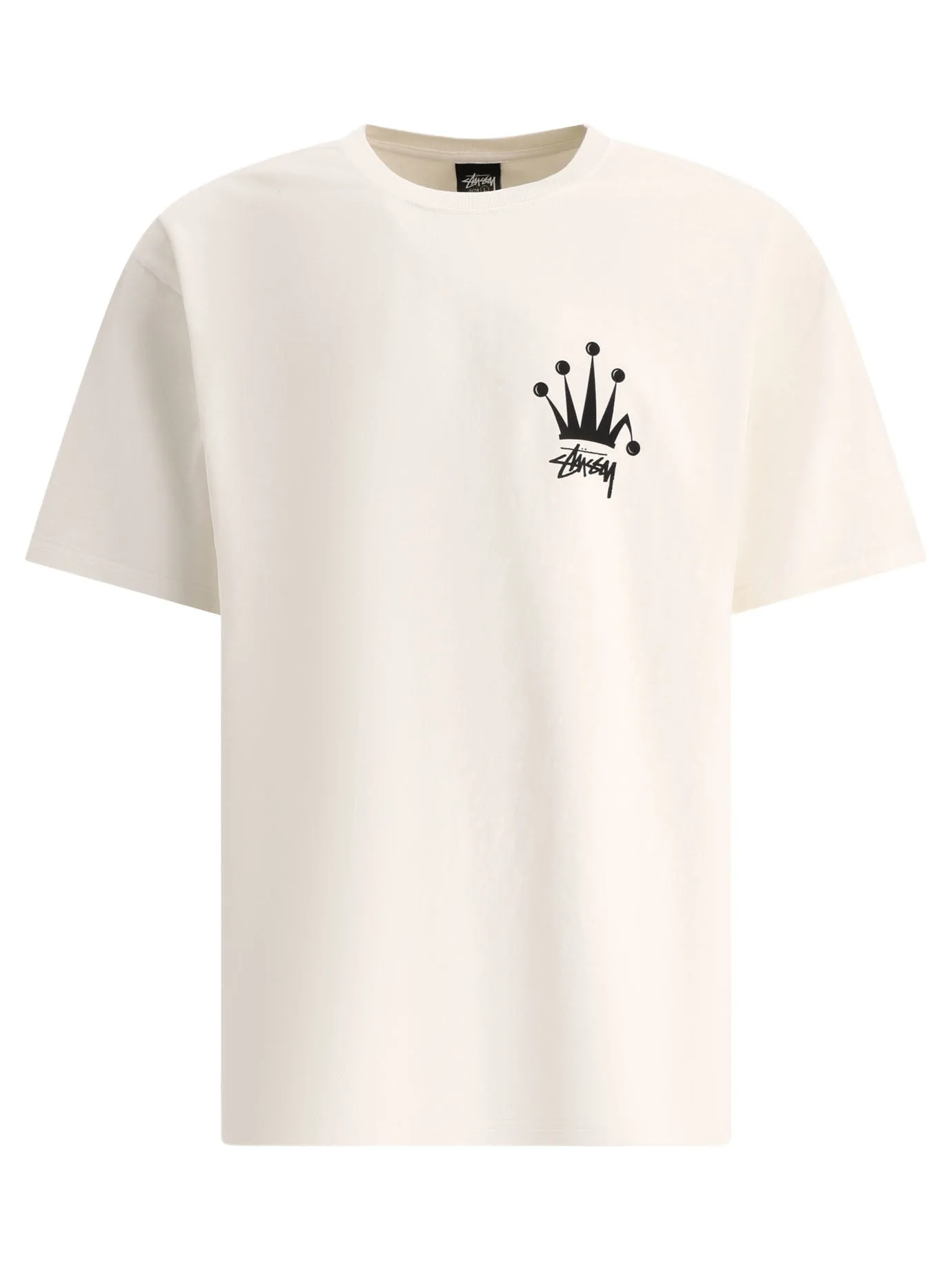Regal Crown T-Shirts Bianco