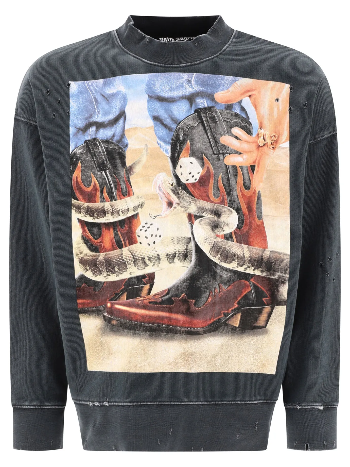 Dice Game Sweatshirts Nero