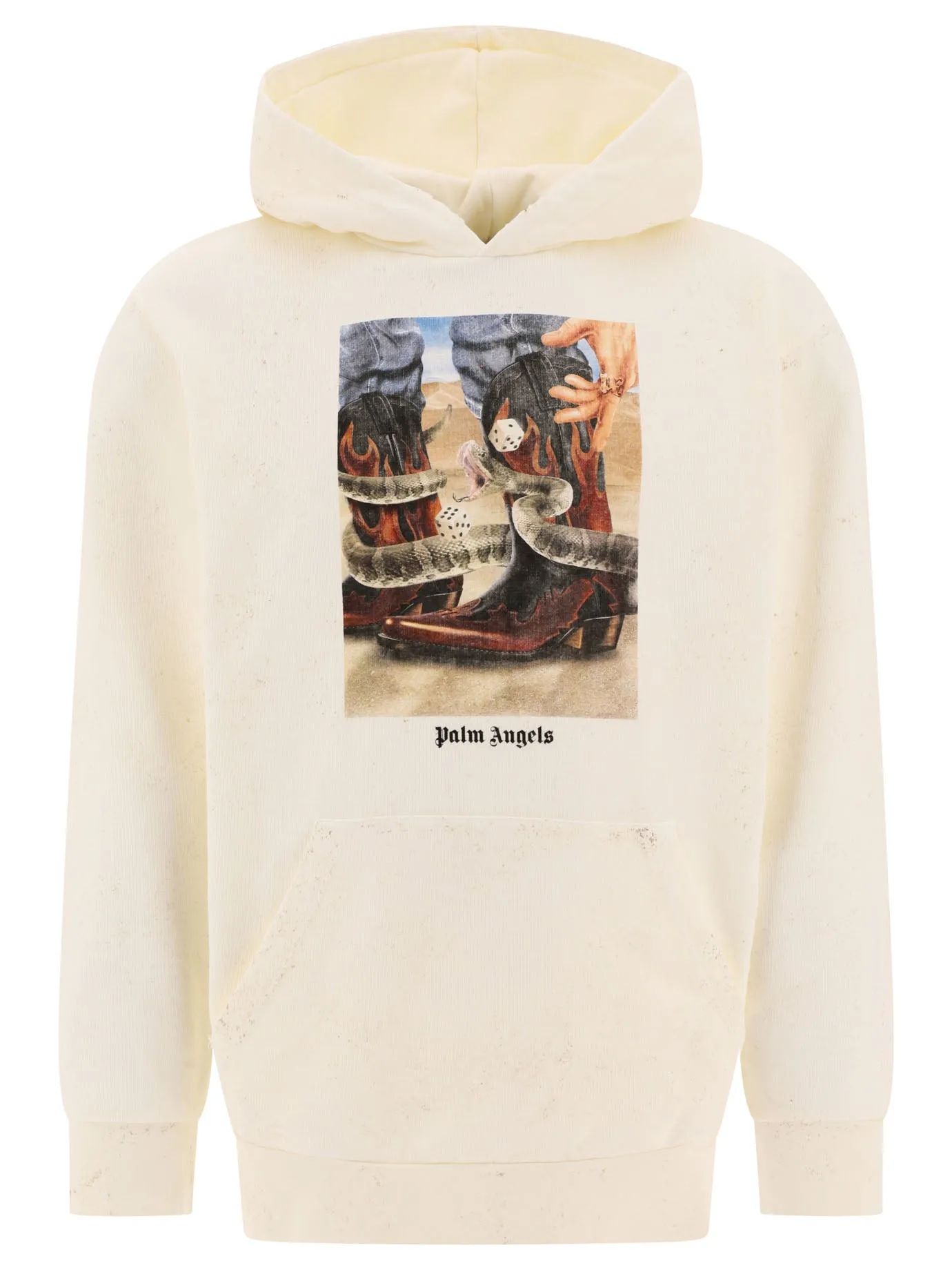 Dice Game Sweatshirts Bianco