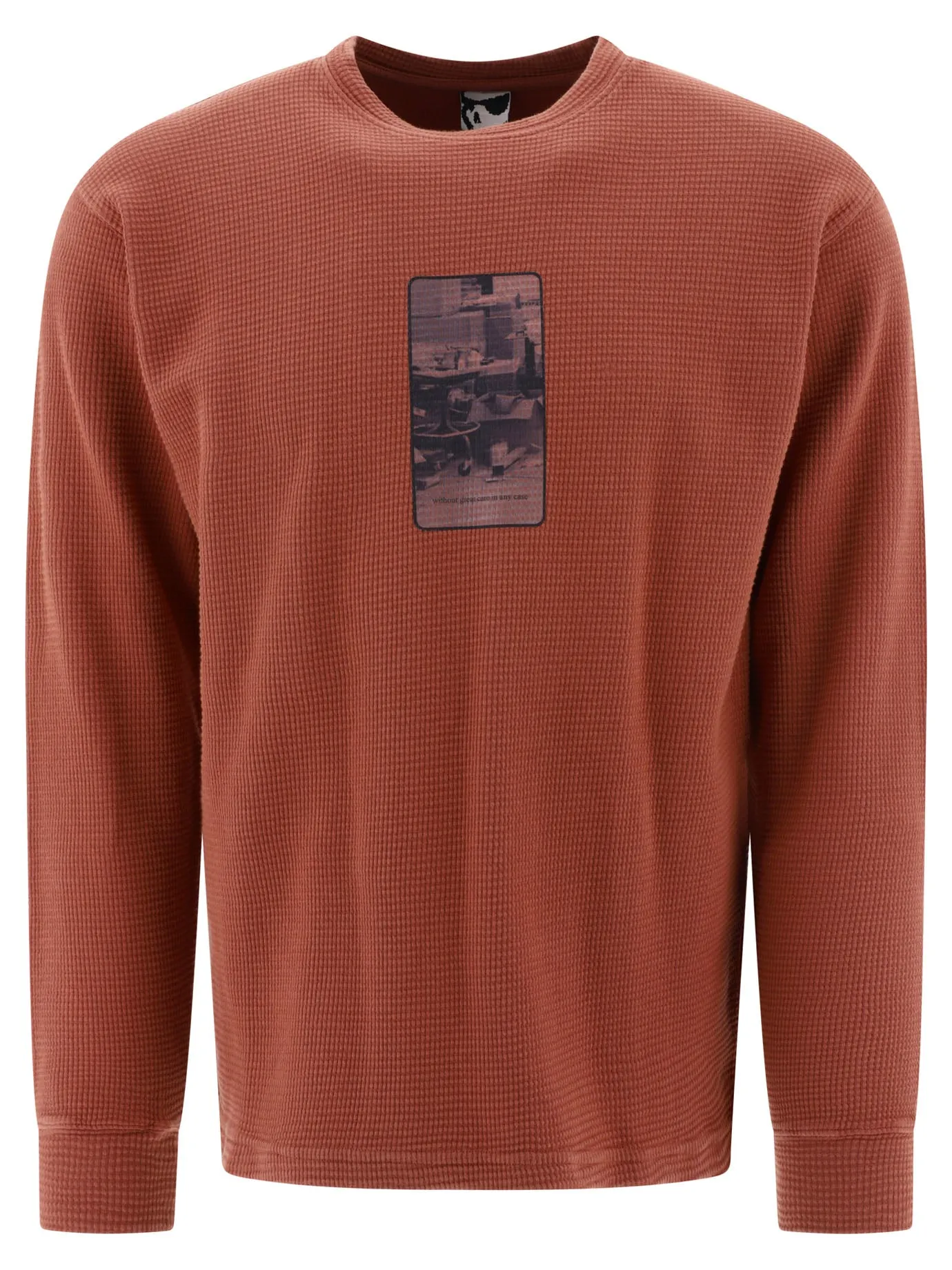 Heavy Waffle T-Shirts Rosso