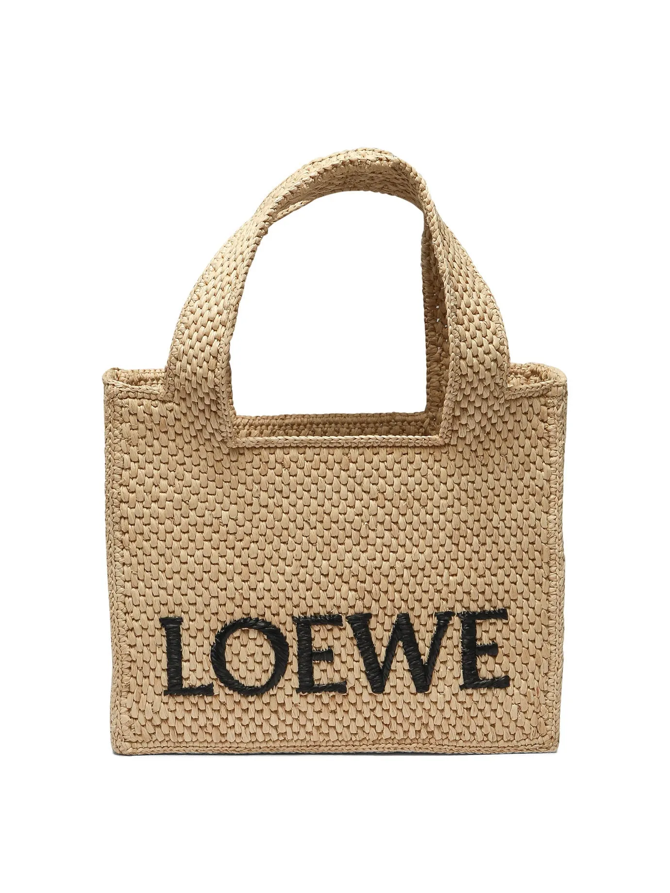 Mini Loewe Font Borse A Spalla Beige